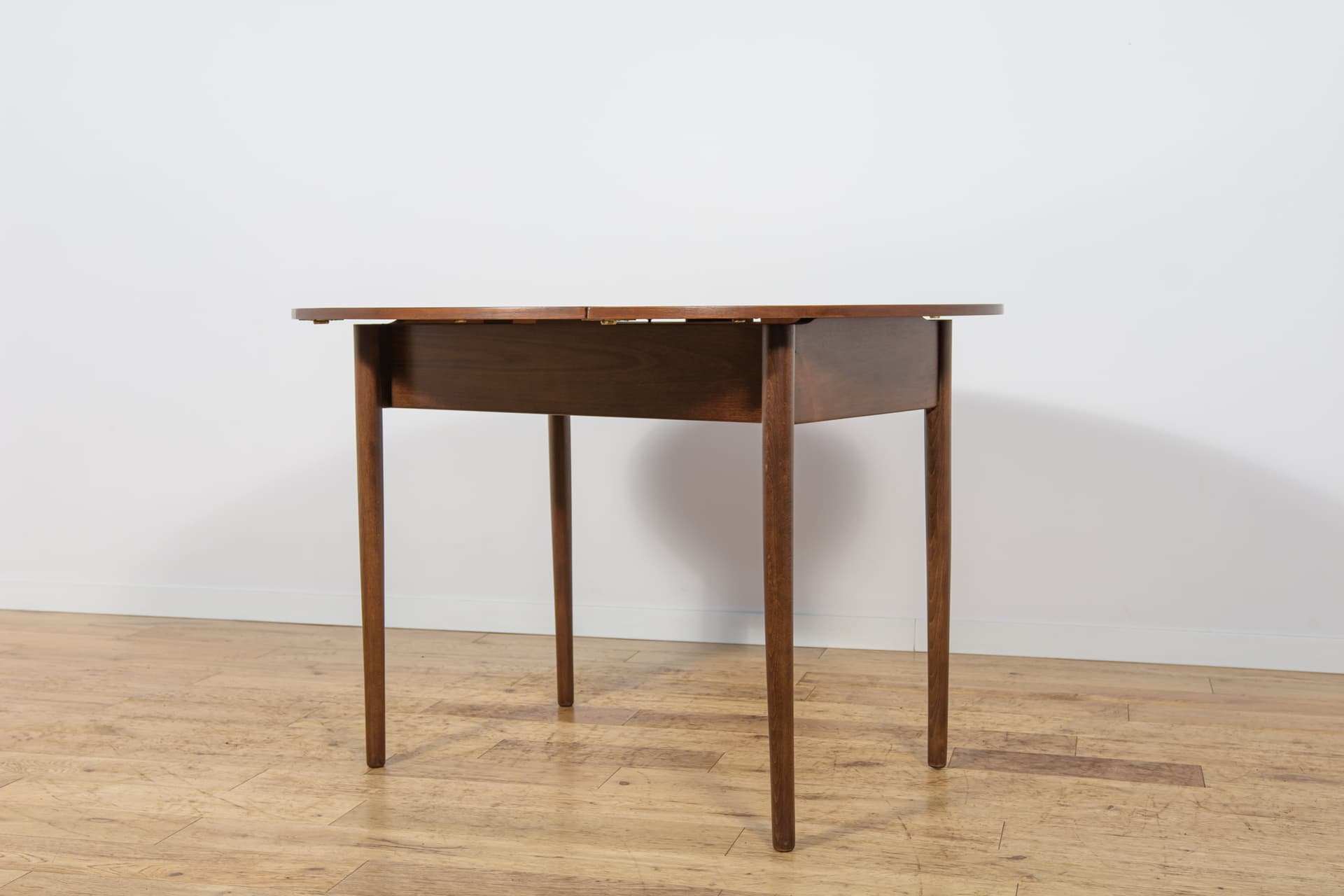 Stół rozkładany Drop Leaf, brąz, teak, Wielka Brytania, lata 60. - 343206