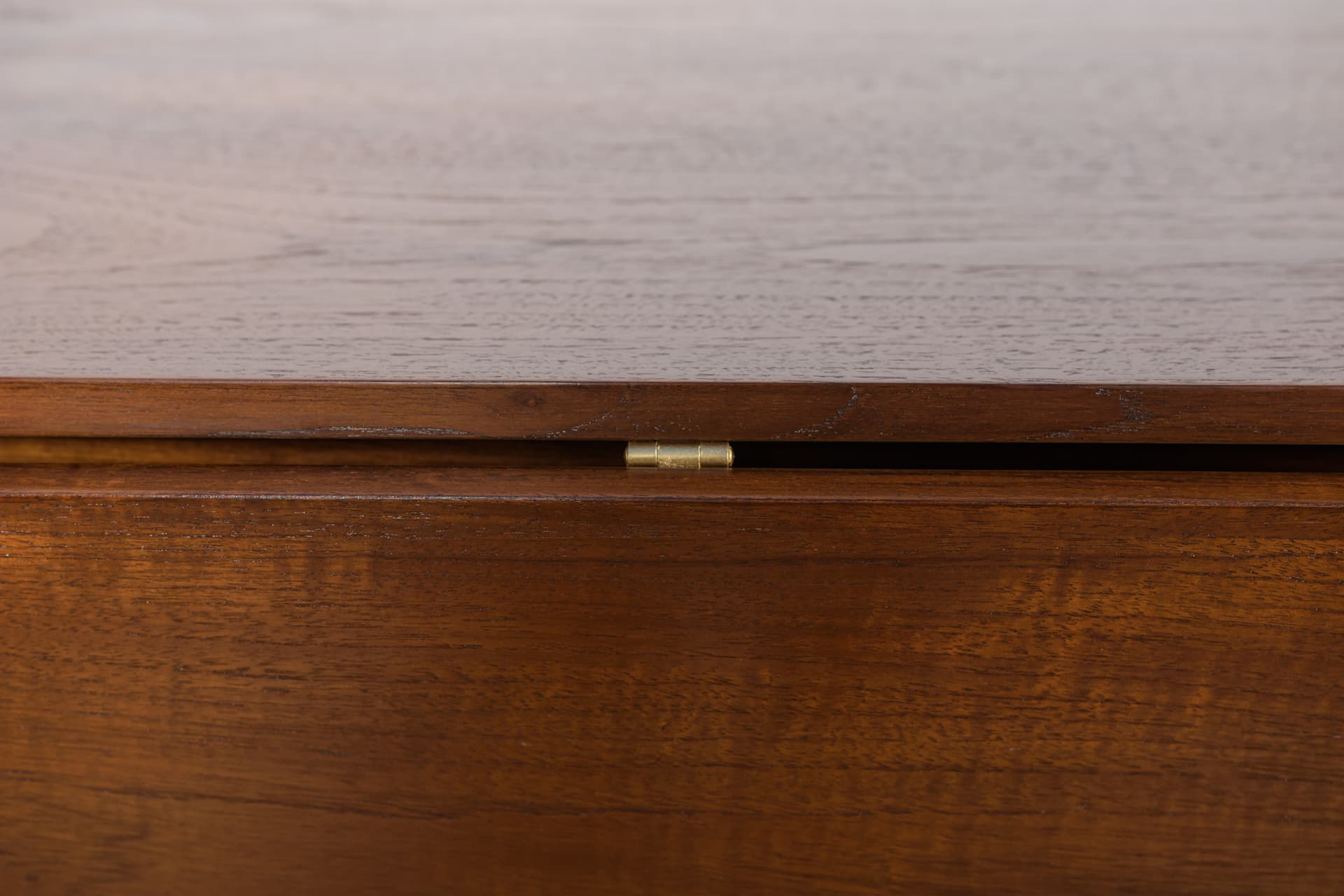 Stół rozkładany Drop Leaf, brąz, teak, Wielka Brytania, lata 60. - 343211
