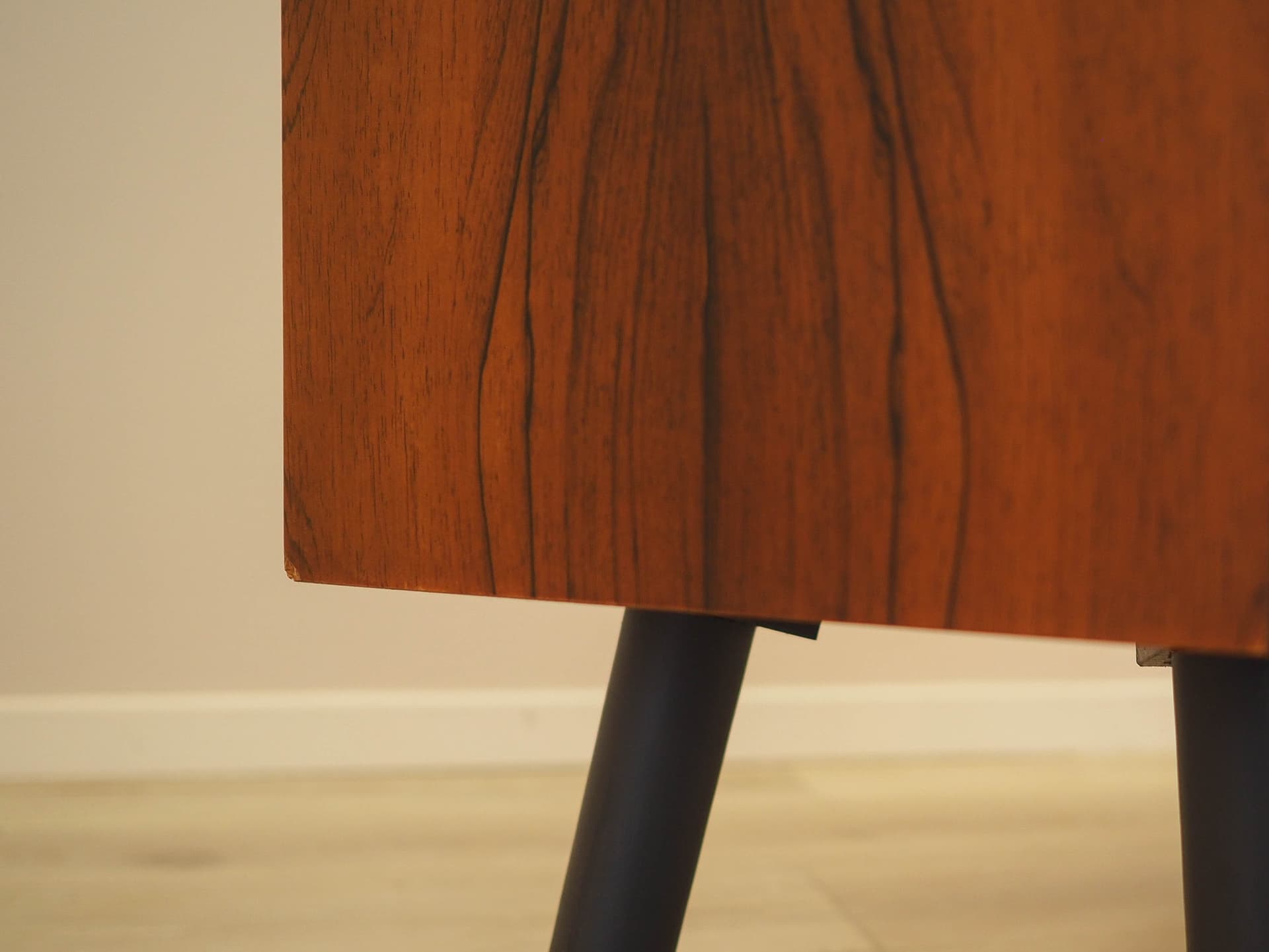 Bookcase, brown rosewood, black wood, Denmark, 1970s. - 343285
