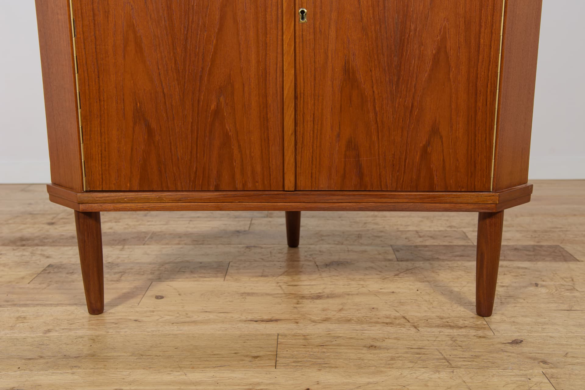 Corner sideboard, teak, Denmark, 1960s - 343663