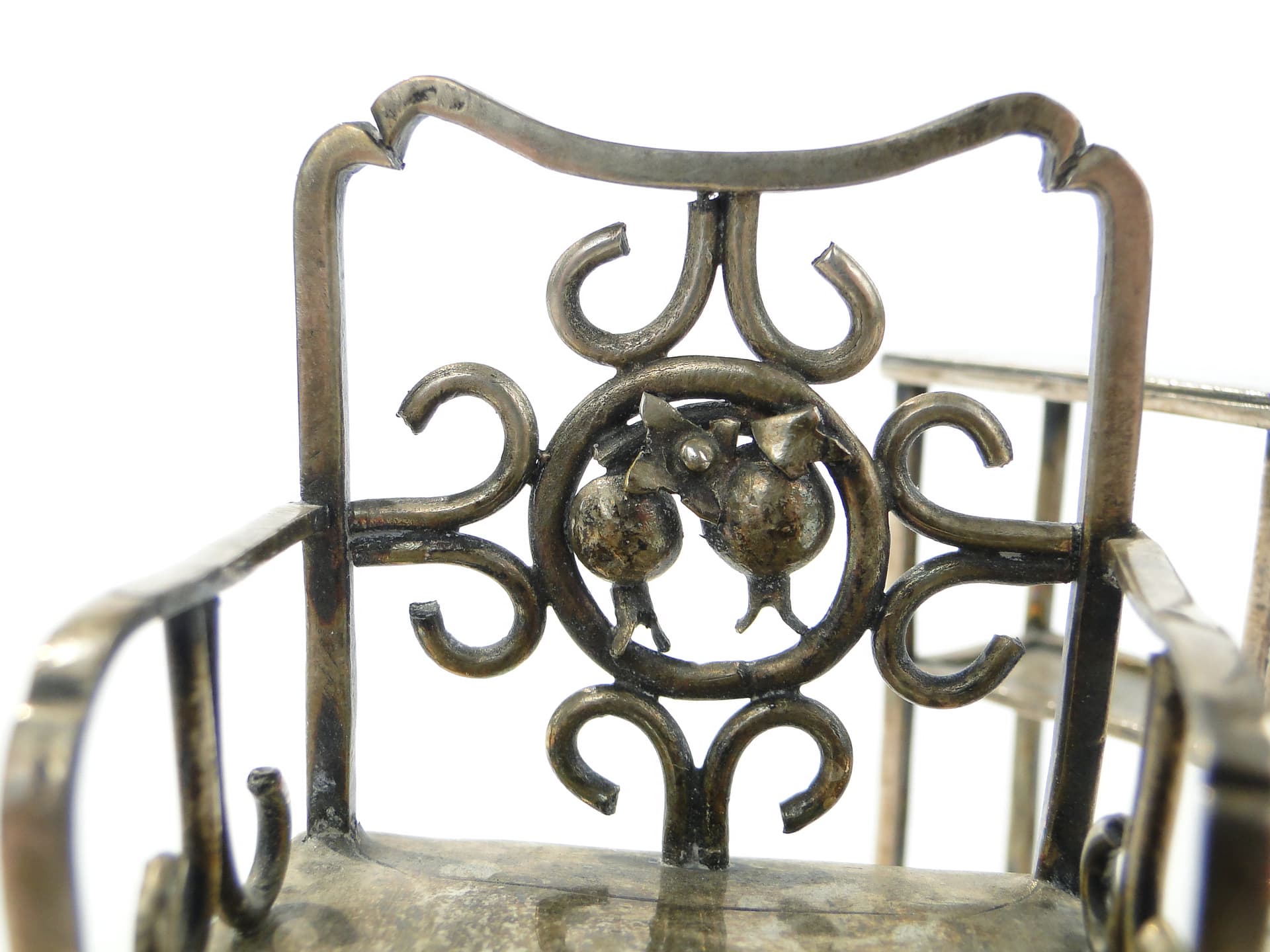 Miniature Art Nouveau Salon Set, silver brass, Europe, early 20th century - 343705