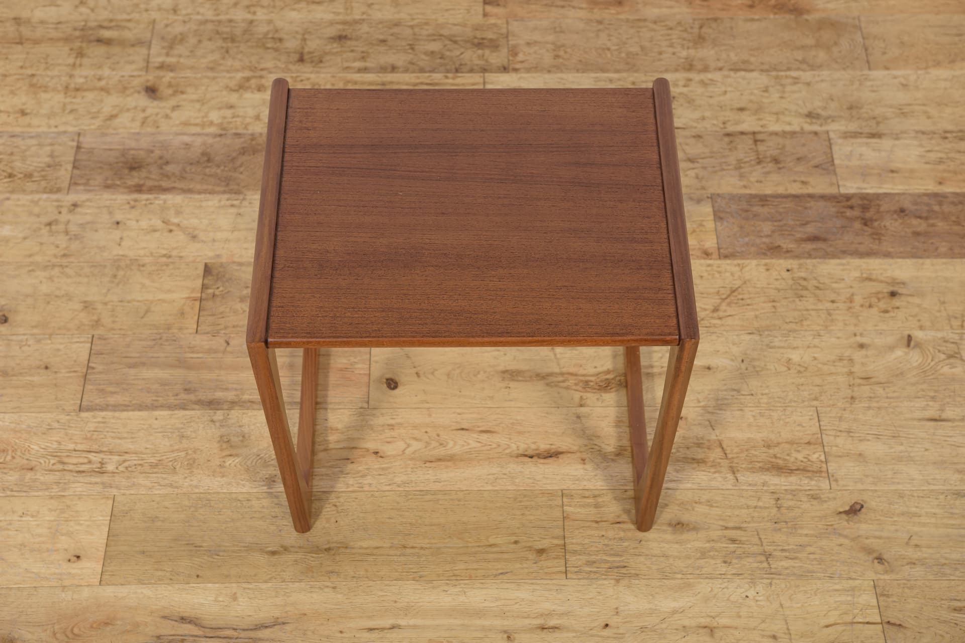 Set of Nesting Tables, brown teak, by R. Benett, G-Plan, United Kingdom, 1960s. - 343729