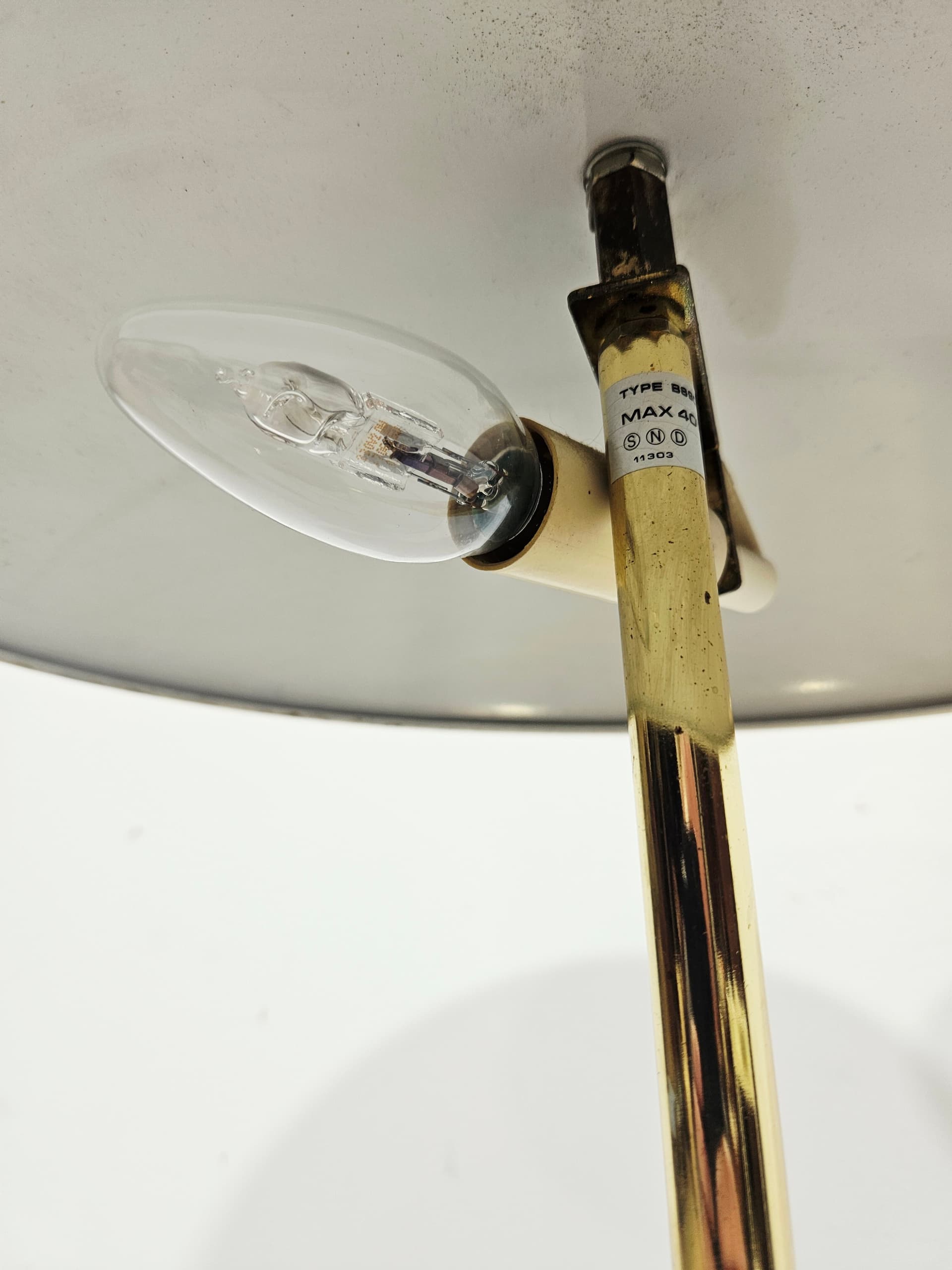 Table lamp Barad B8908, brass gold, Ikea - 343759