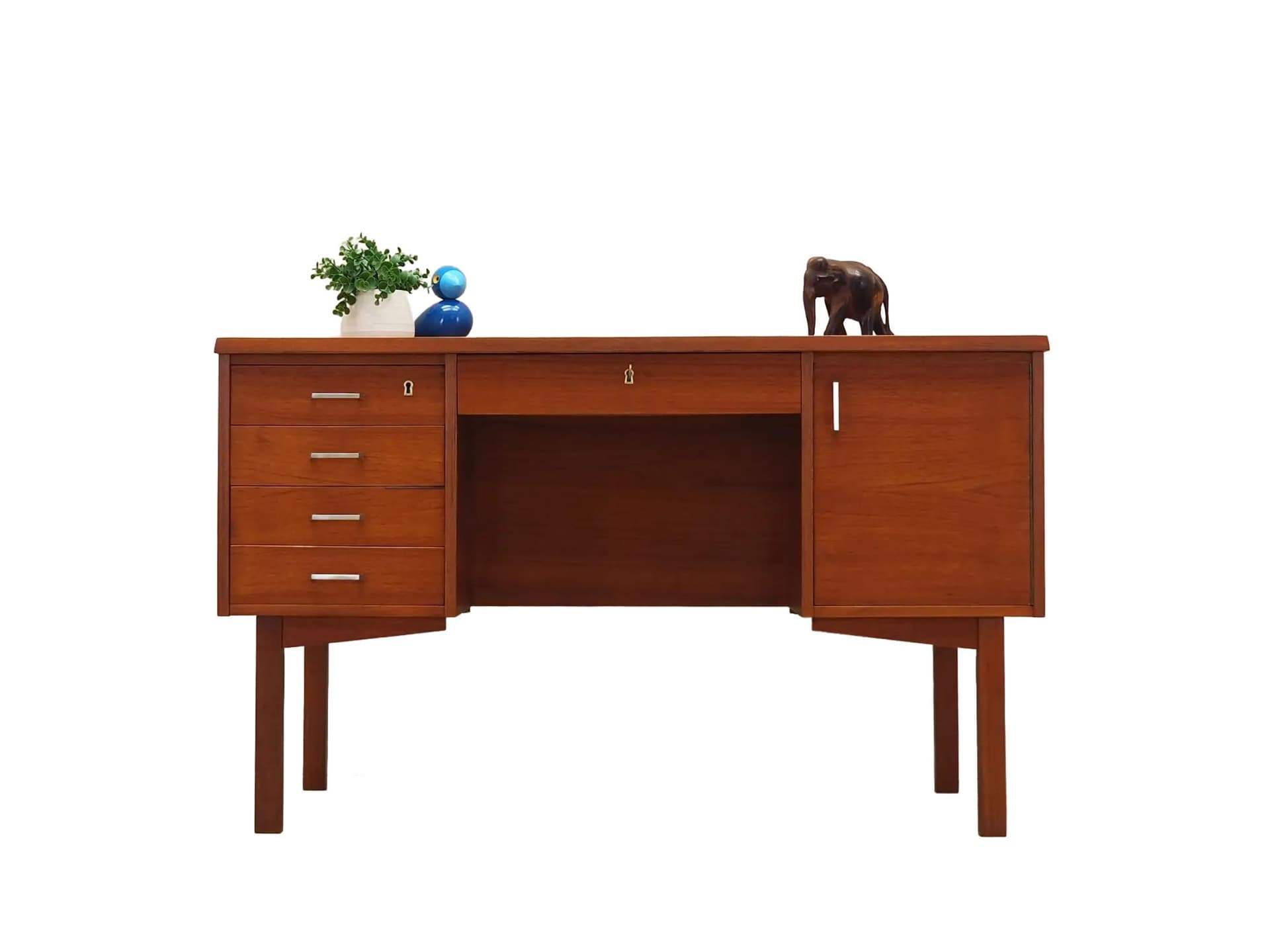 Desk, teak, brown, Denmark, 1970s