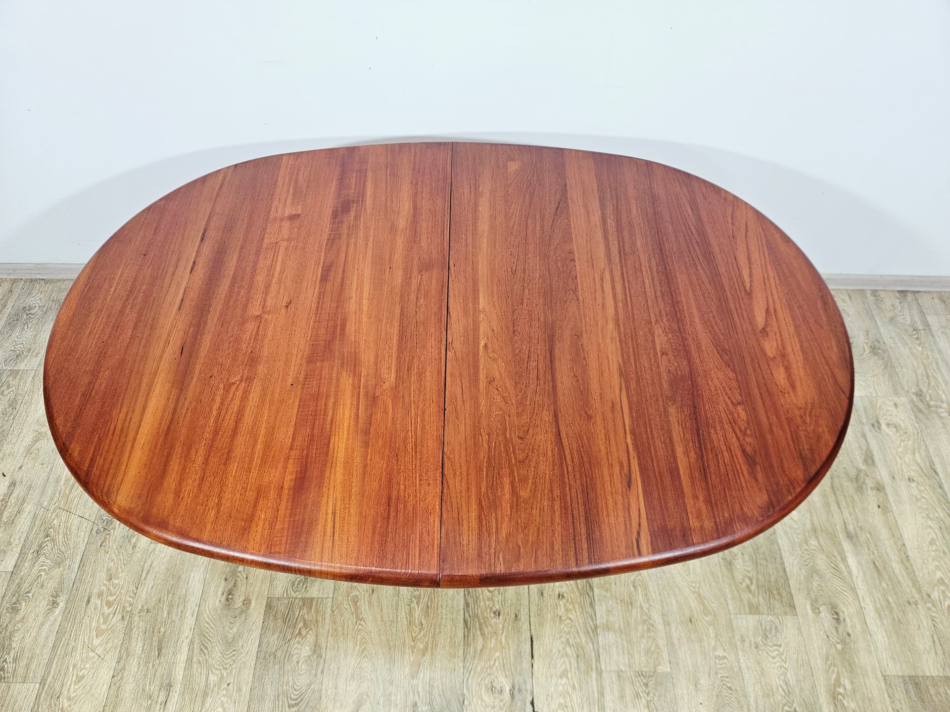 Stół rozkładany, teak brązowy, S. Burchardt-Nielsen (Møbel Fabrik) - 343879