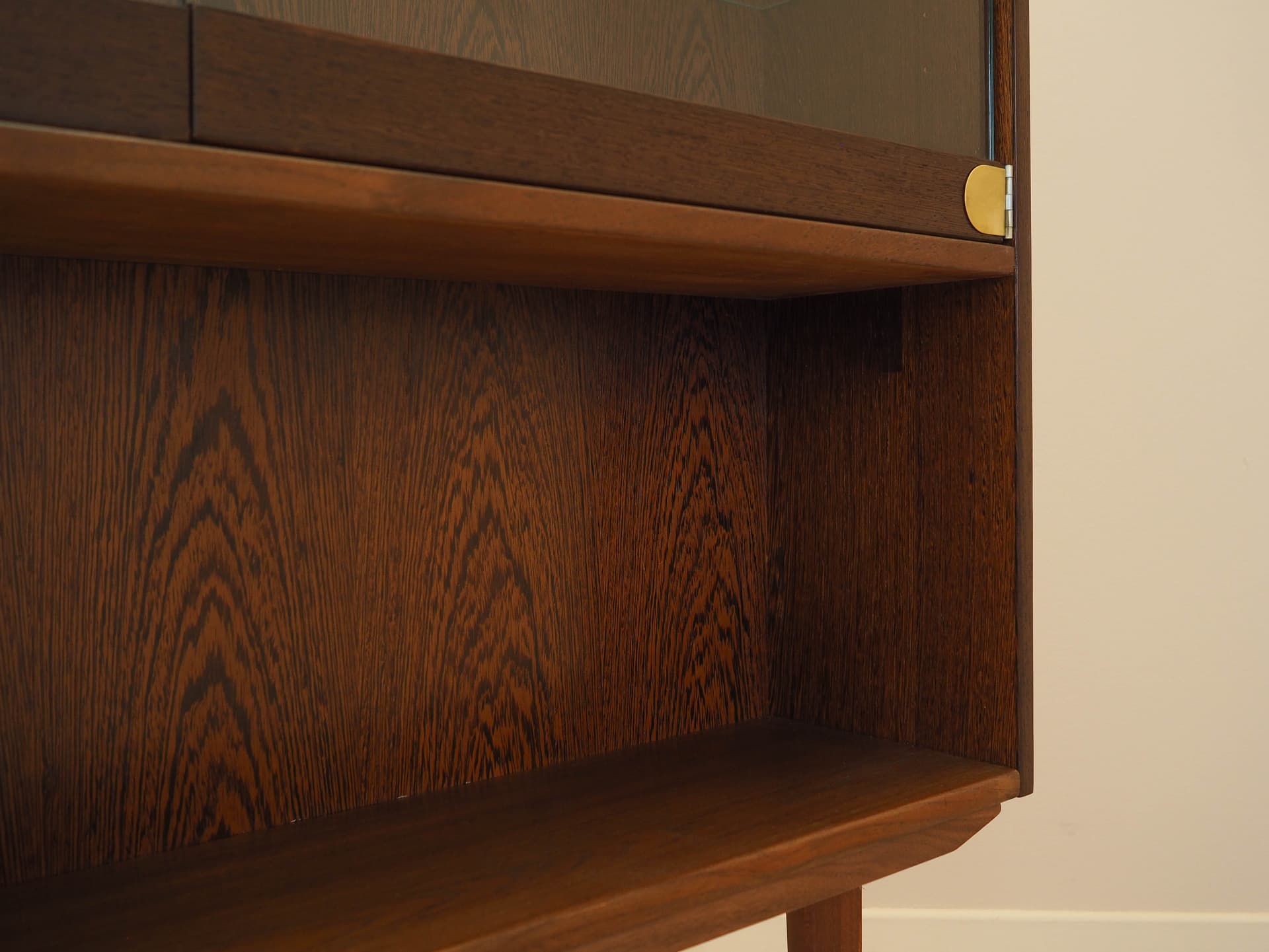 Bookcase, brown oak, Denmark, 1970s. - 343898