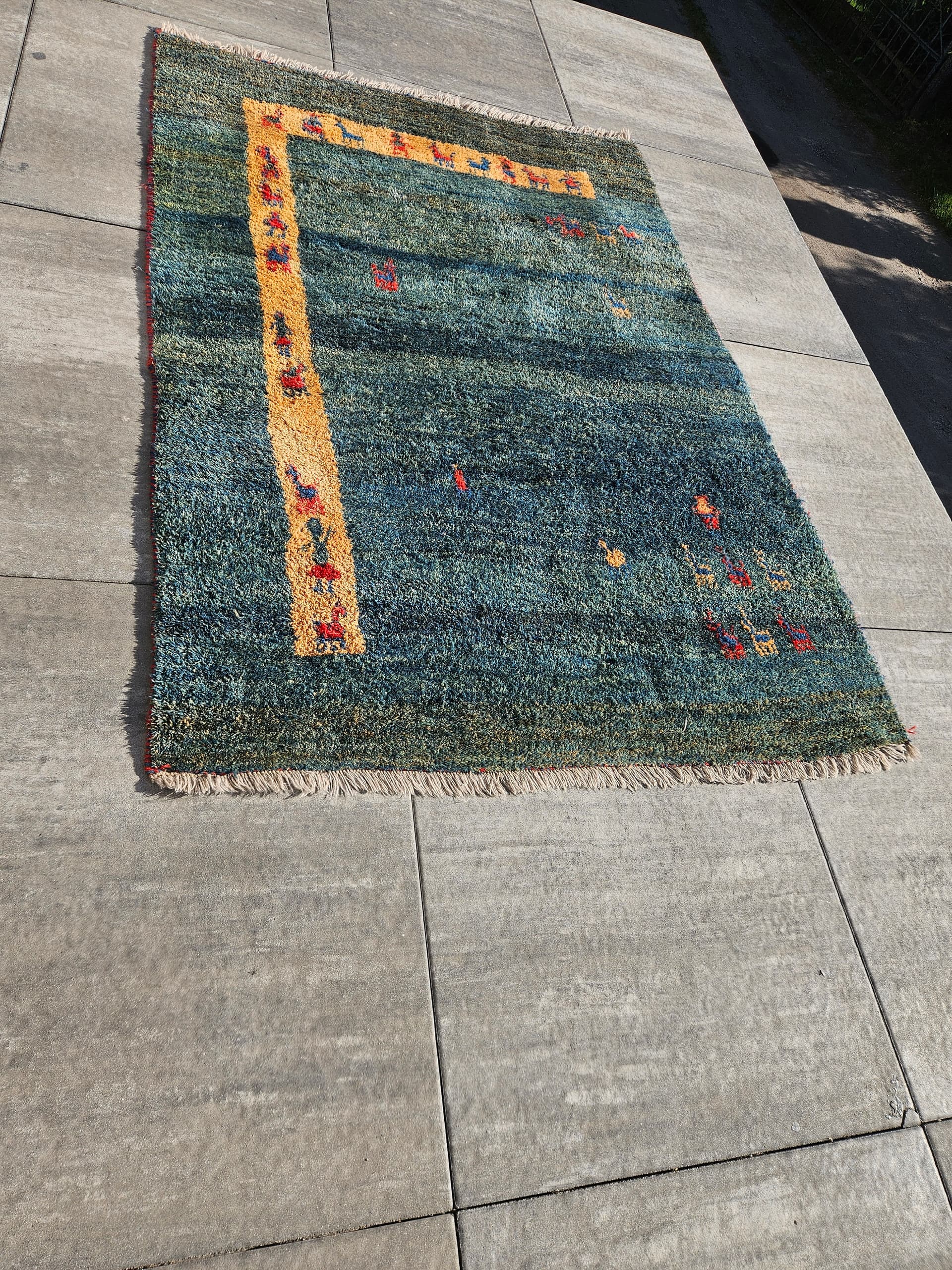 Dywan Gabbeh, Nepal, wełna, 290cm x 193cm - 343910