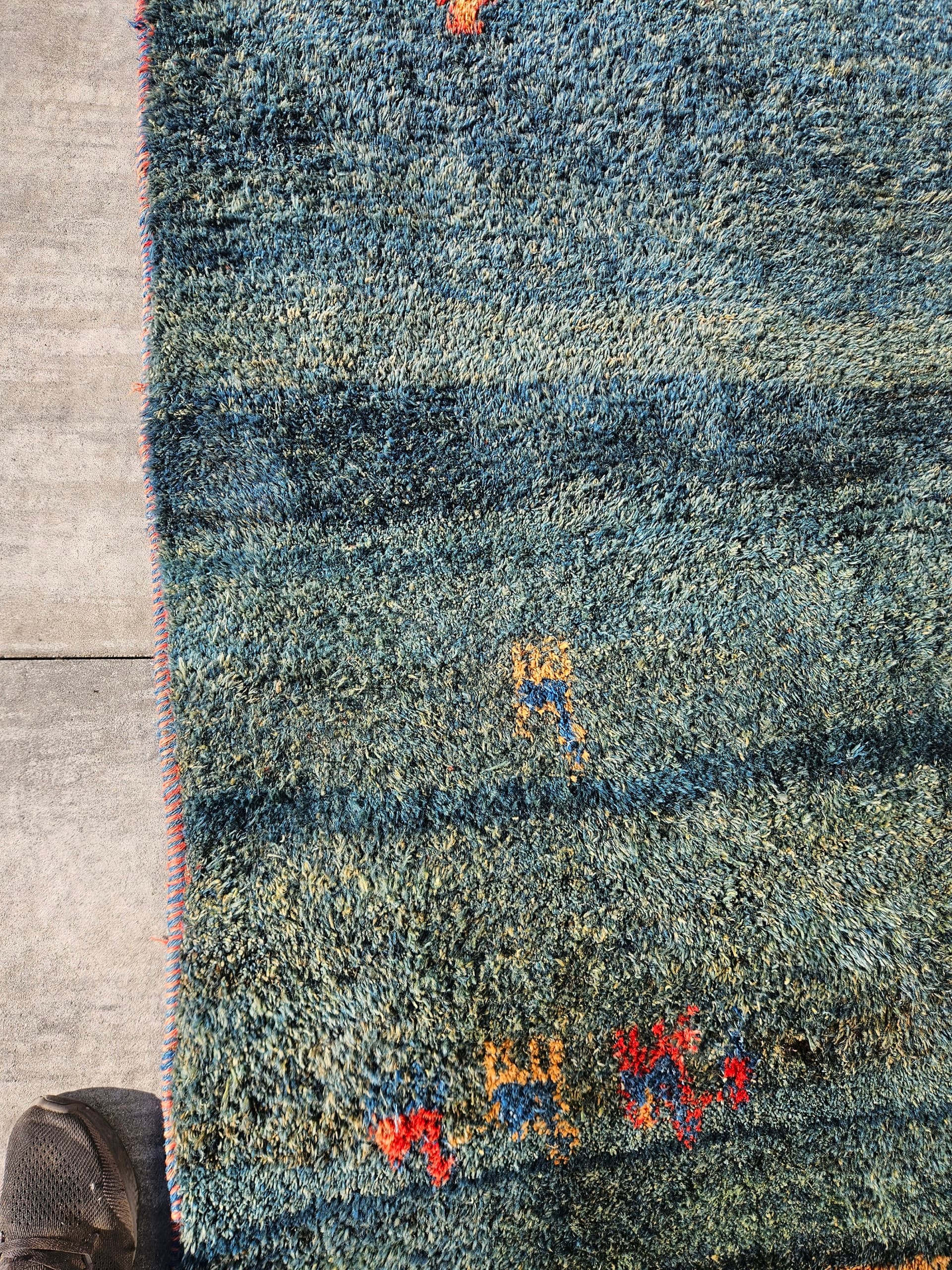 Dywan Gabbeh, Nepal, wełna, 290cm x 193cm - 343913