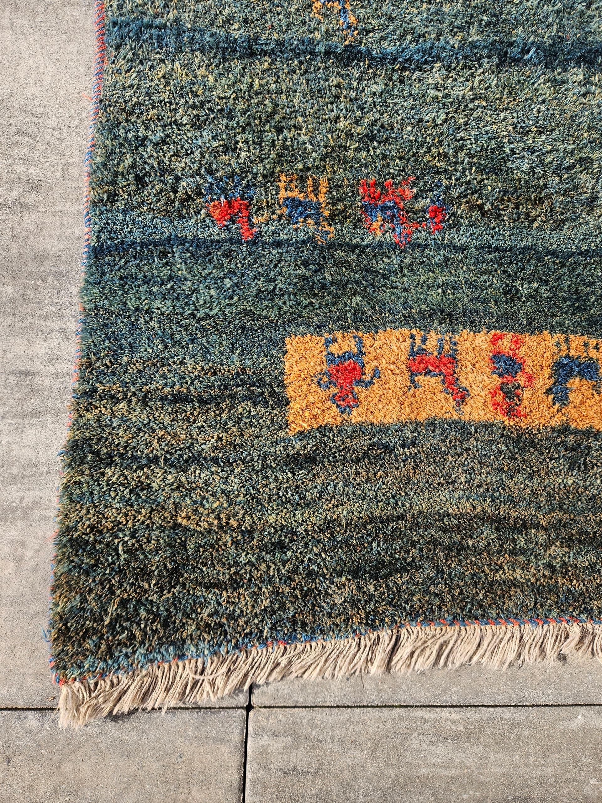 Dywan Gabbeh, Nepal, wełna, 290cm x 193cm - 343908