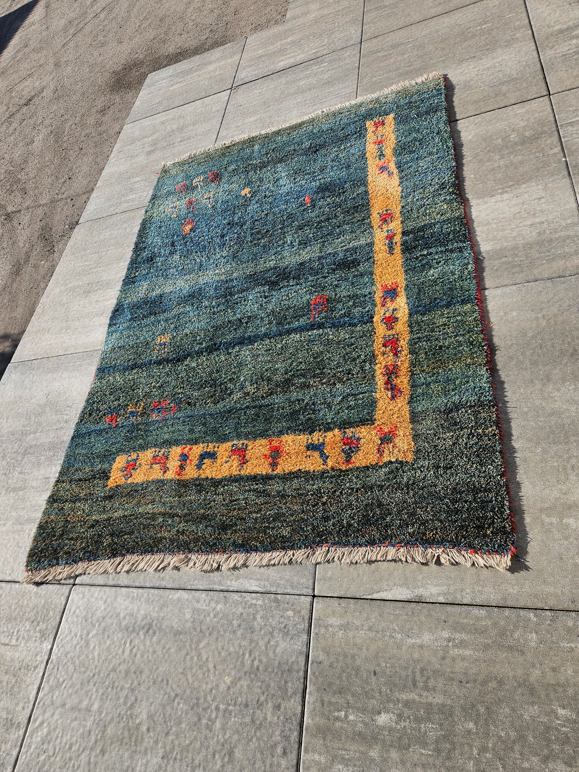 Dywan Gabbeh, Nepal, wełna, 290cm x 193cm - 343909