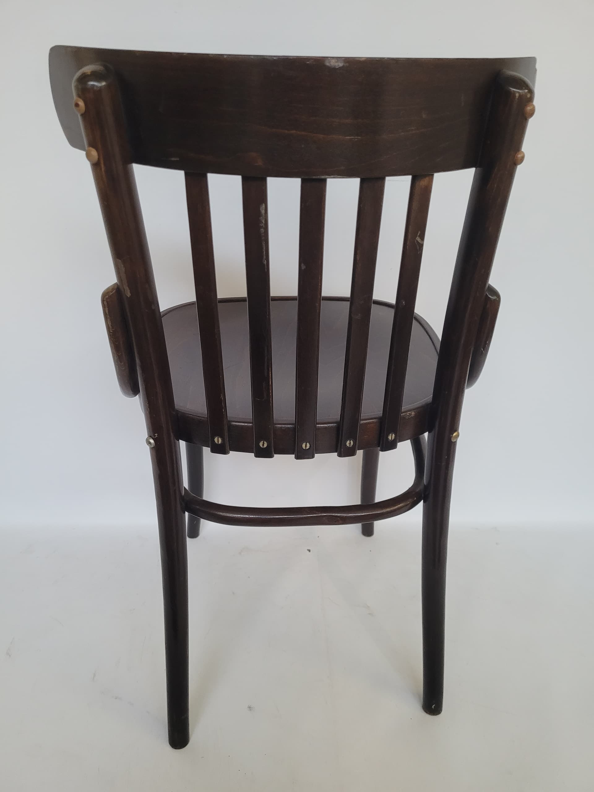 Chair 788, brown bentwood, Thonet, 1960s. - 343924