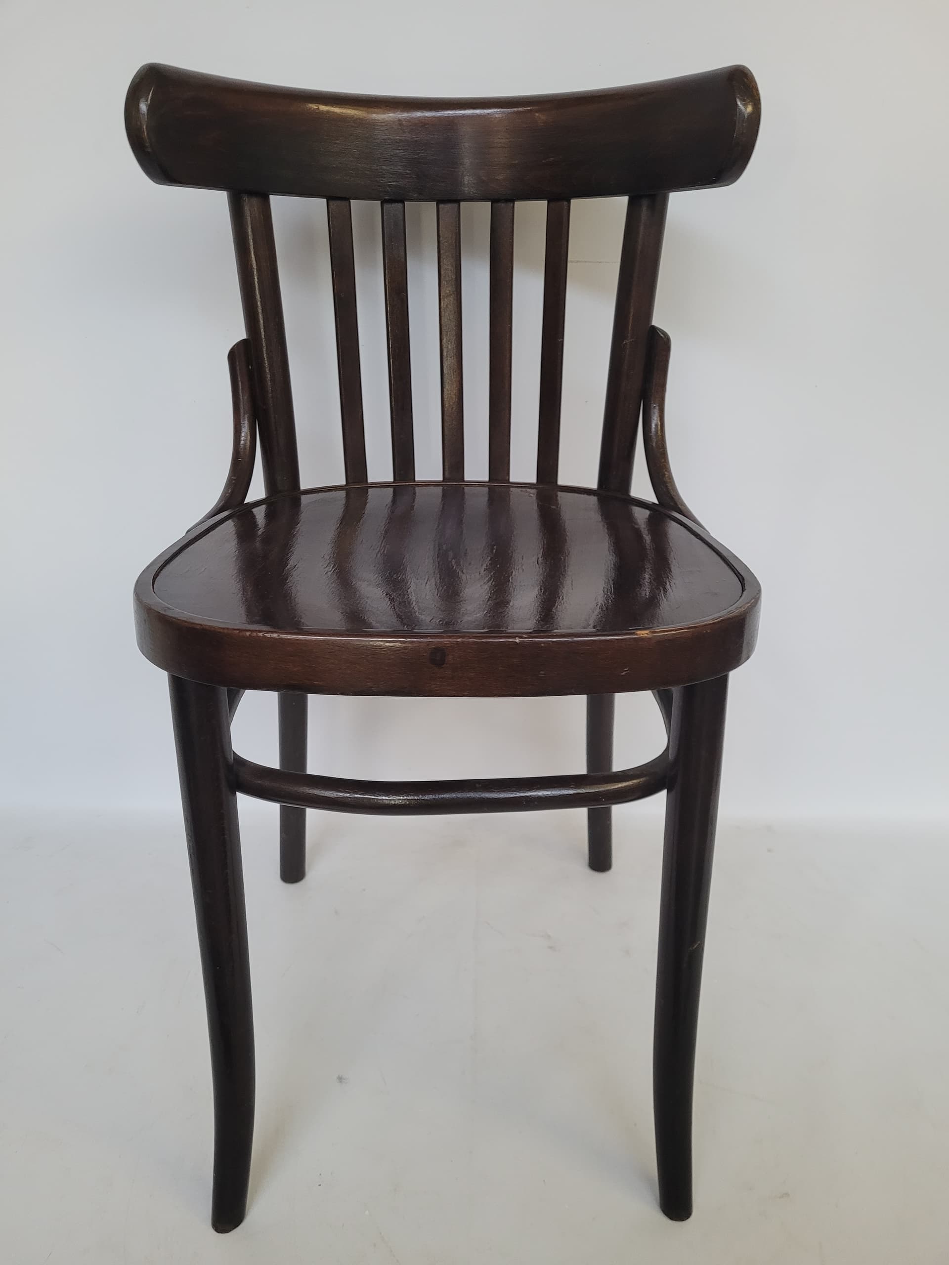 Chair 788, brown bentwood, Thonet, 1960s. - 343921