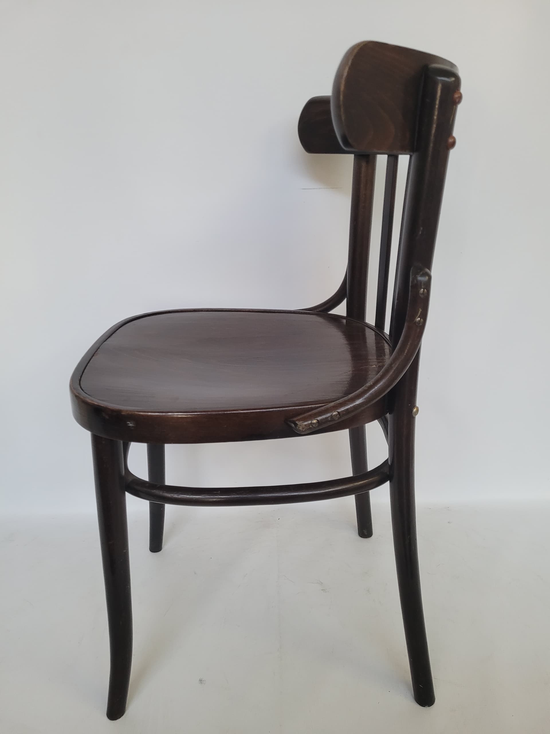 Chair 788, brown bentwood, Thonet, 1960s. - 343917