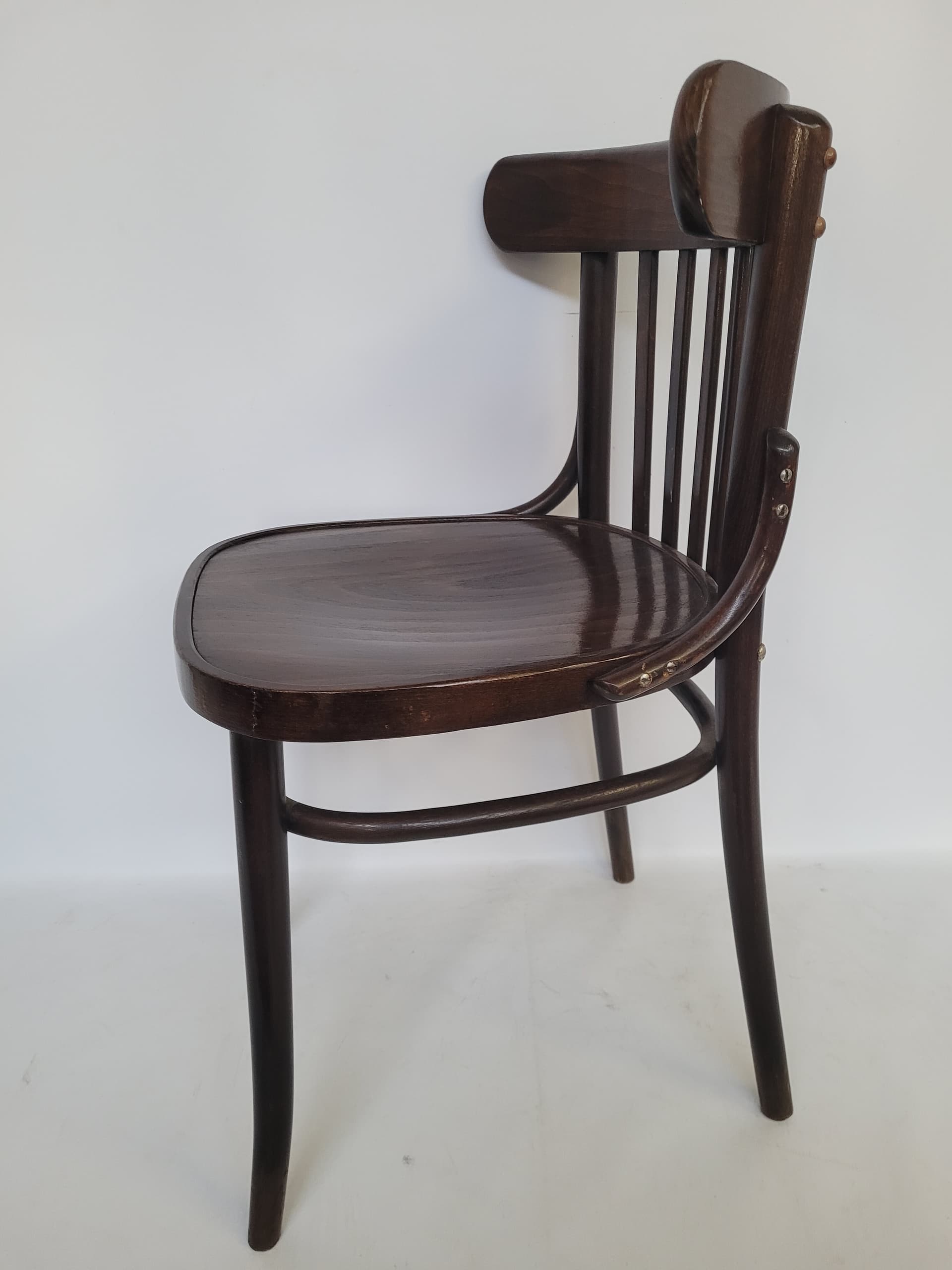 Chair 788, brown bentwood, Thonet, 1960s. - 343918