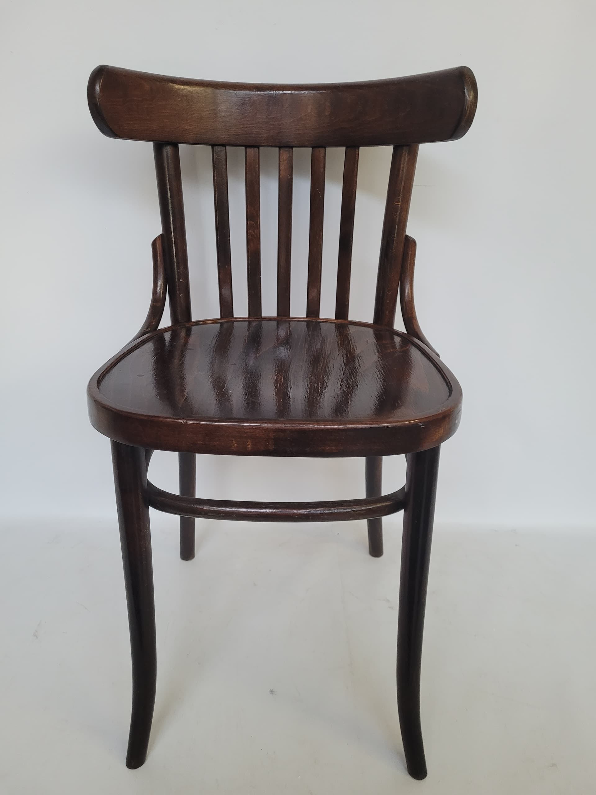 Chair 788, brown bentwood, Thonet, 1960s. - 343920