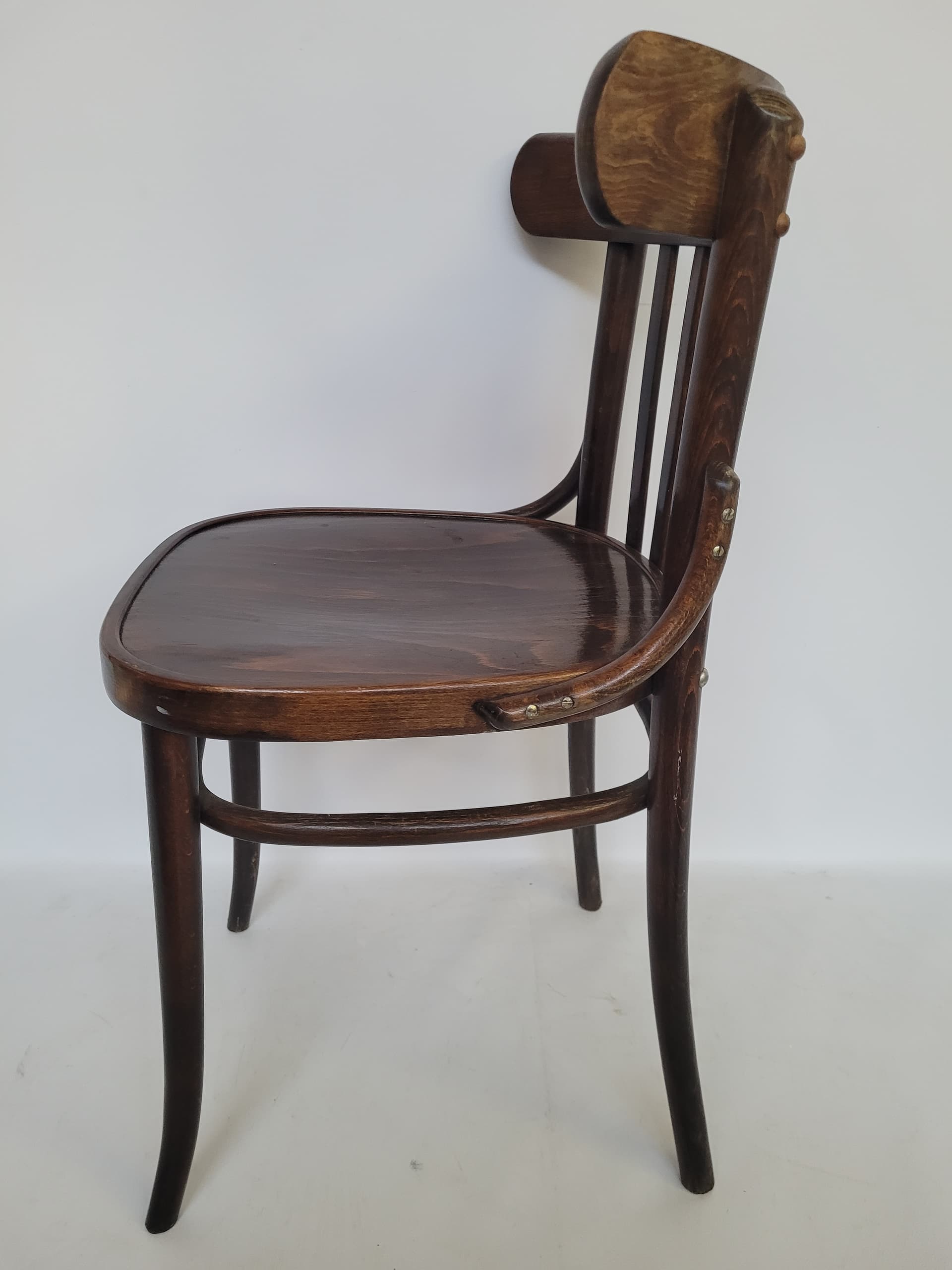 Chair 788, brown bentwood, Thonet, 1960s. - 343919