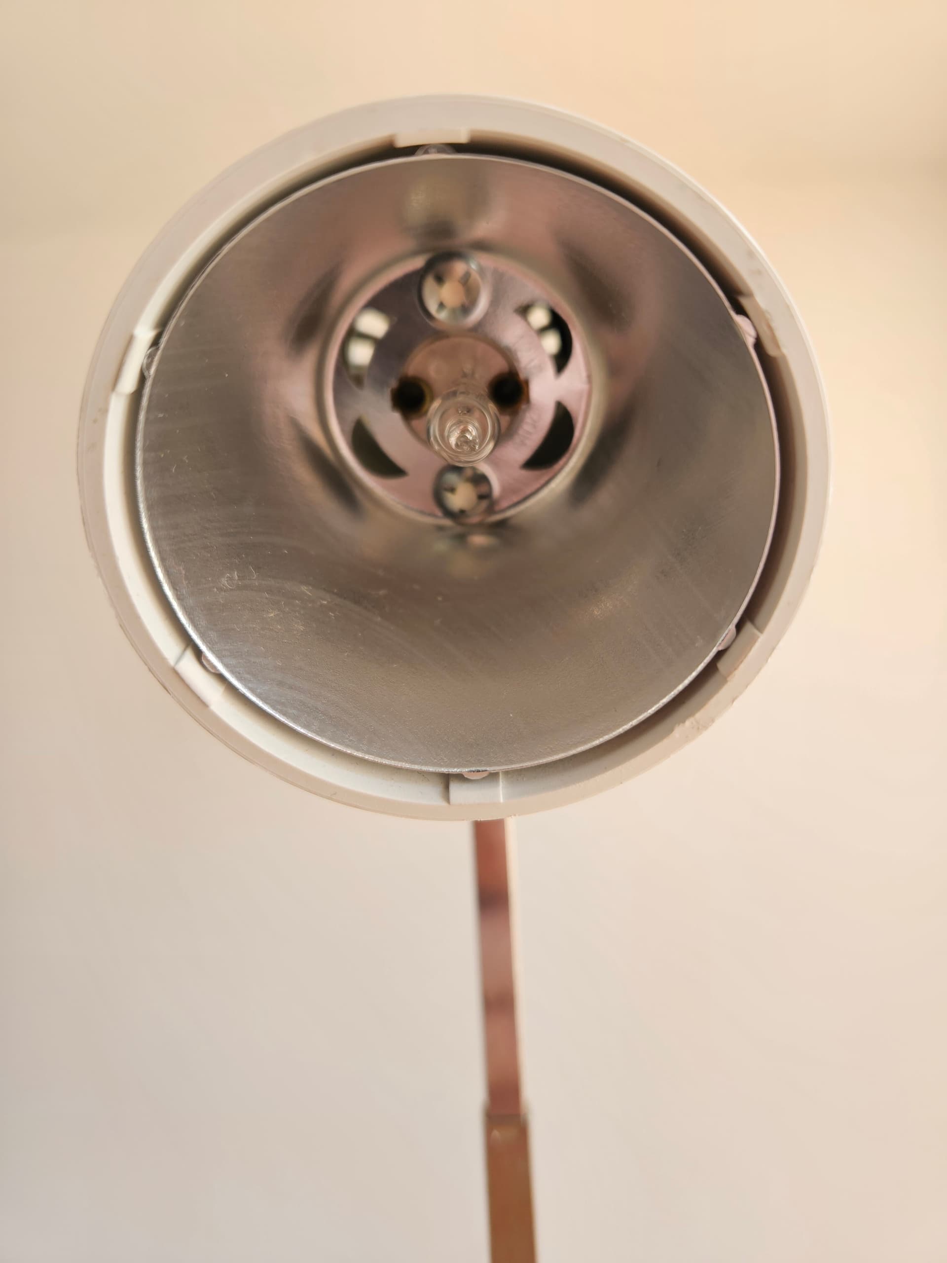 Desk lamp Lampette E3350H, beige, chrome metal, Eichhoff - 344155