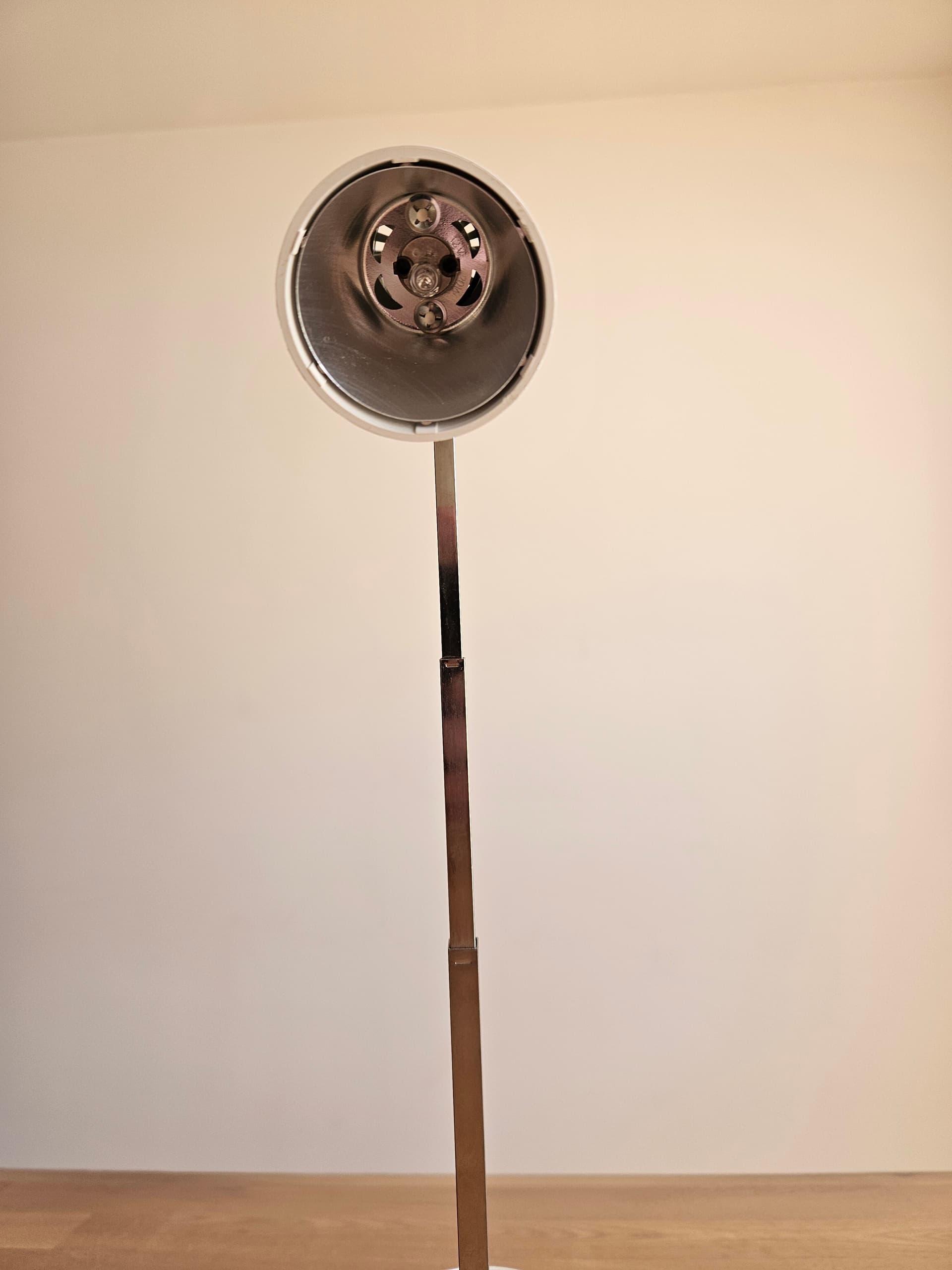 Desk lamp Lampette E3350H, beige, chrome metal, Eichhoff - 344157