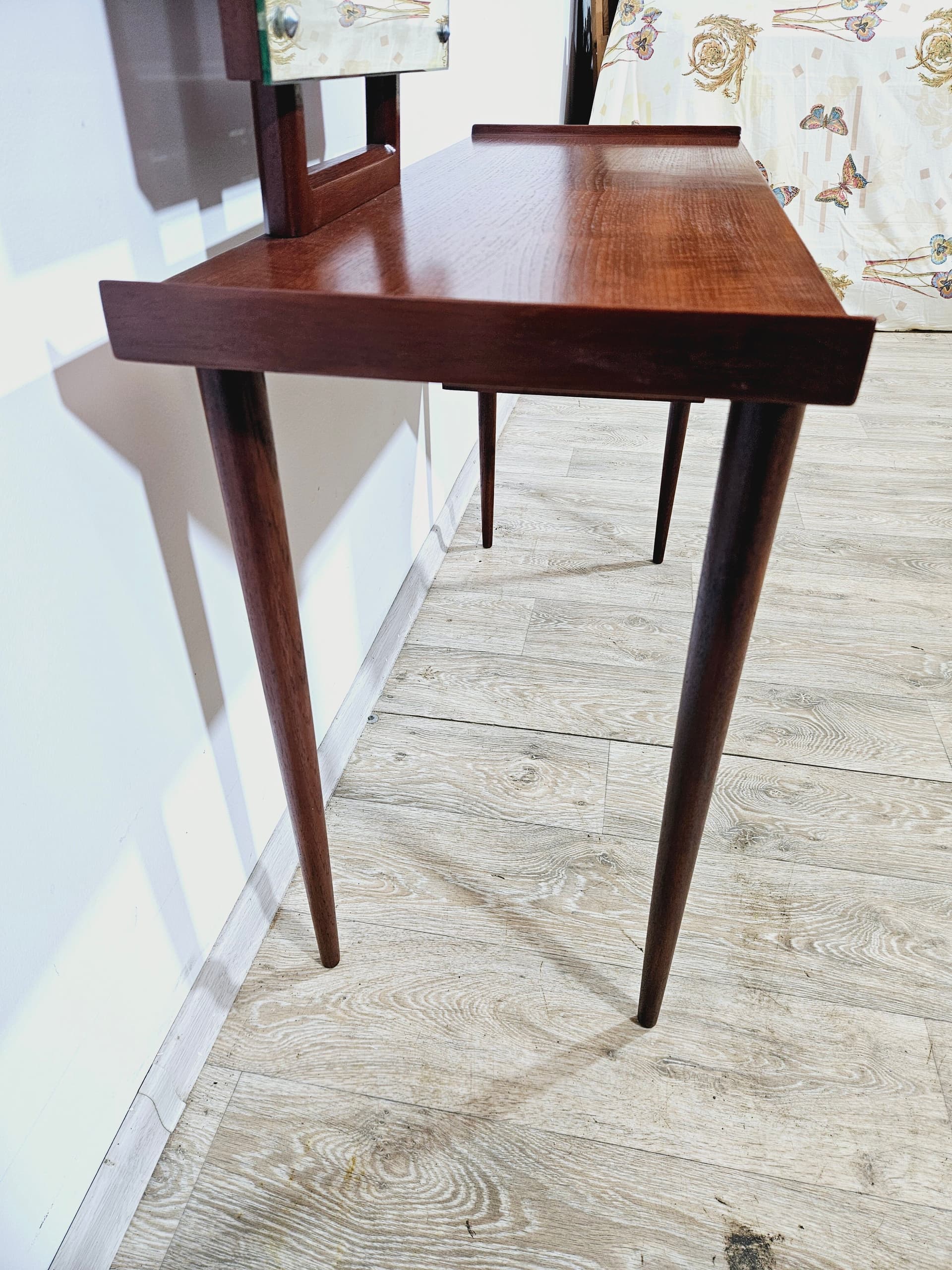 Dressing table, Gunnar Nielsen Tibergaard, teak brown, Denmark, 1960s - 344245