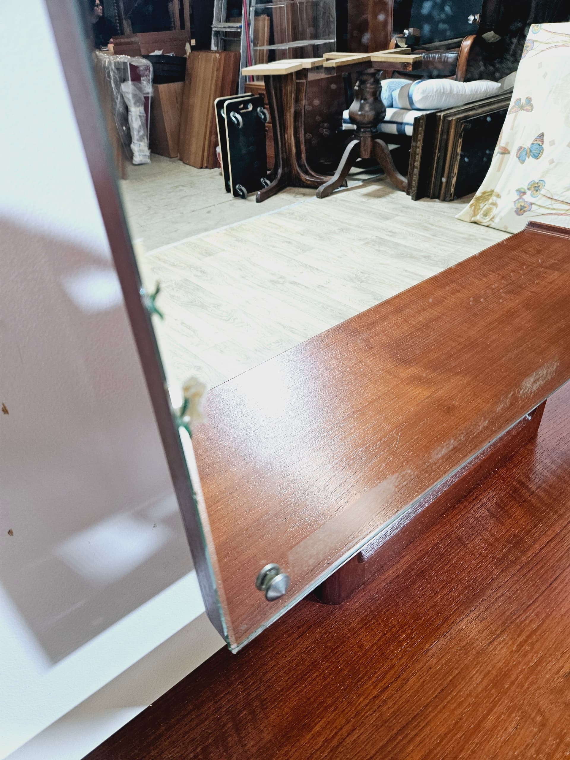 Dressing table, Gunnar Nielsen Tibergaard, teak brown, Denmark, 1960s - 344241