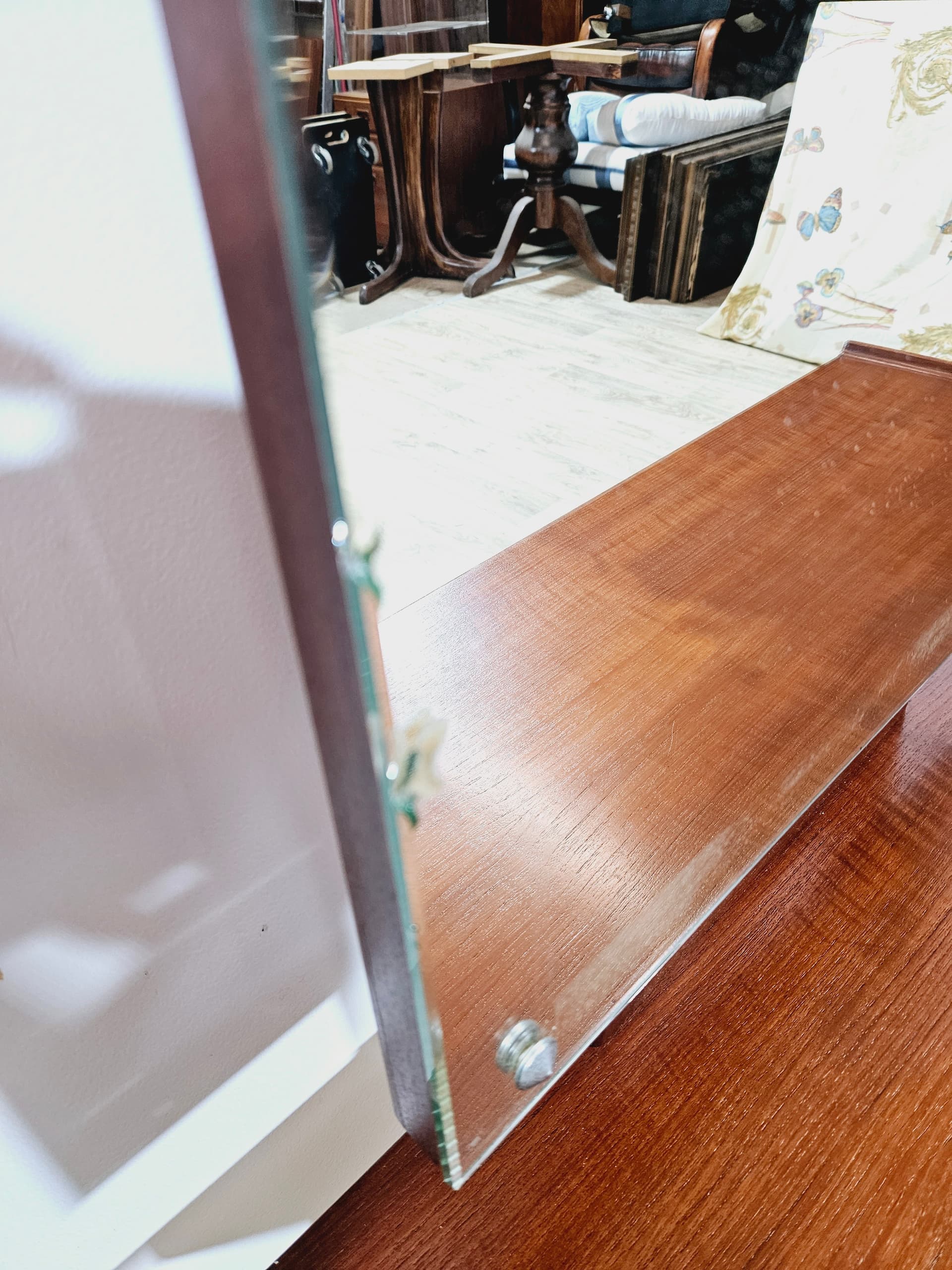 Dressing table, Gunnar Nielsen Tibergaard, teak brown, Denmark, 1960s - 344247