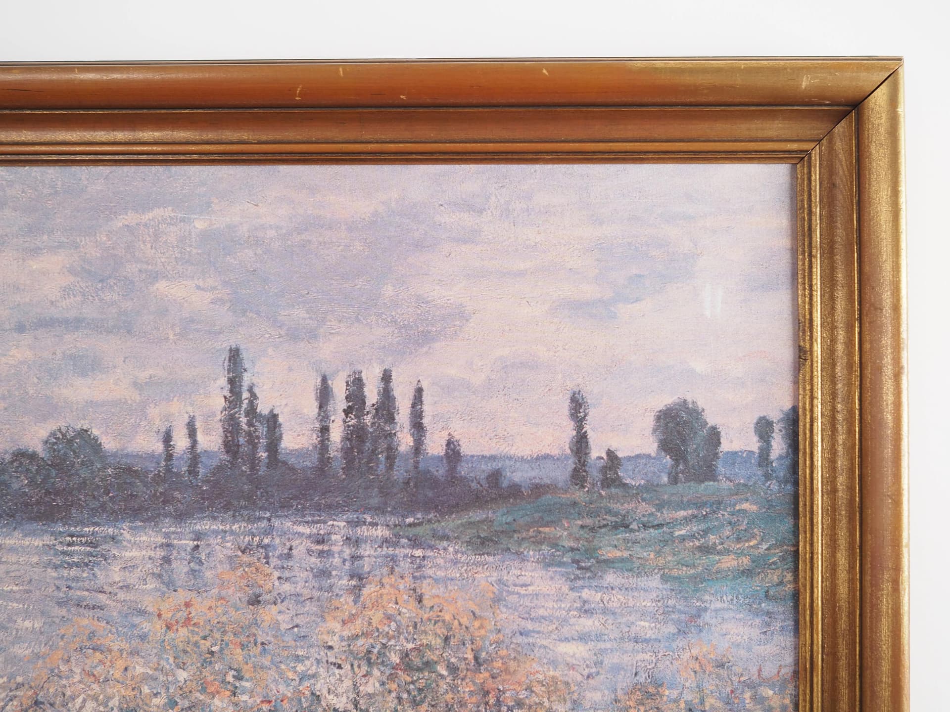 Obraz Niebieska łąka, druk na płótnie, rama drewno, Polska, XXI w. - 25558