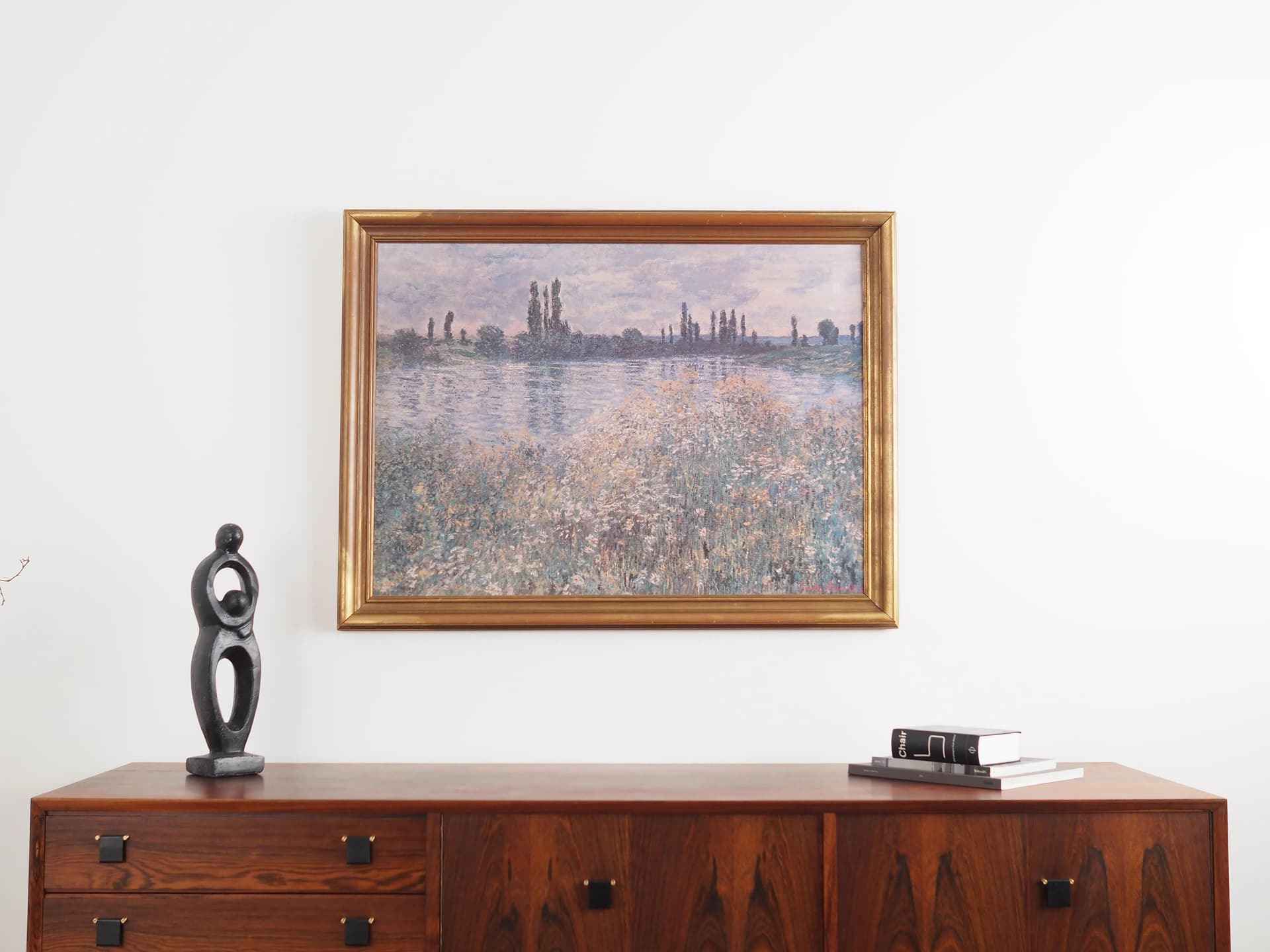 Obraz Niebieska łąka, druk na płótnie, rama drewno, Polska, XXI w. - 25552