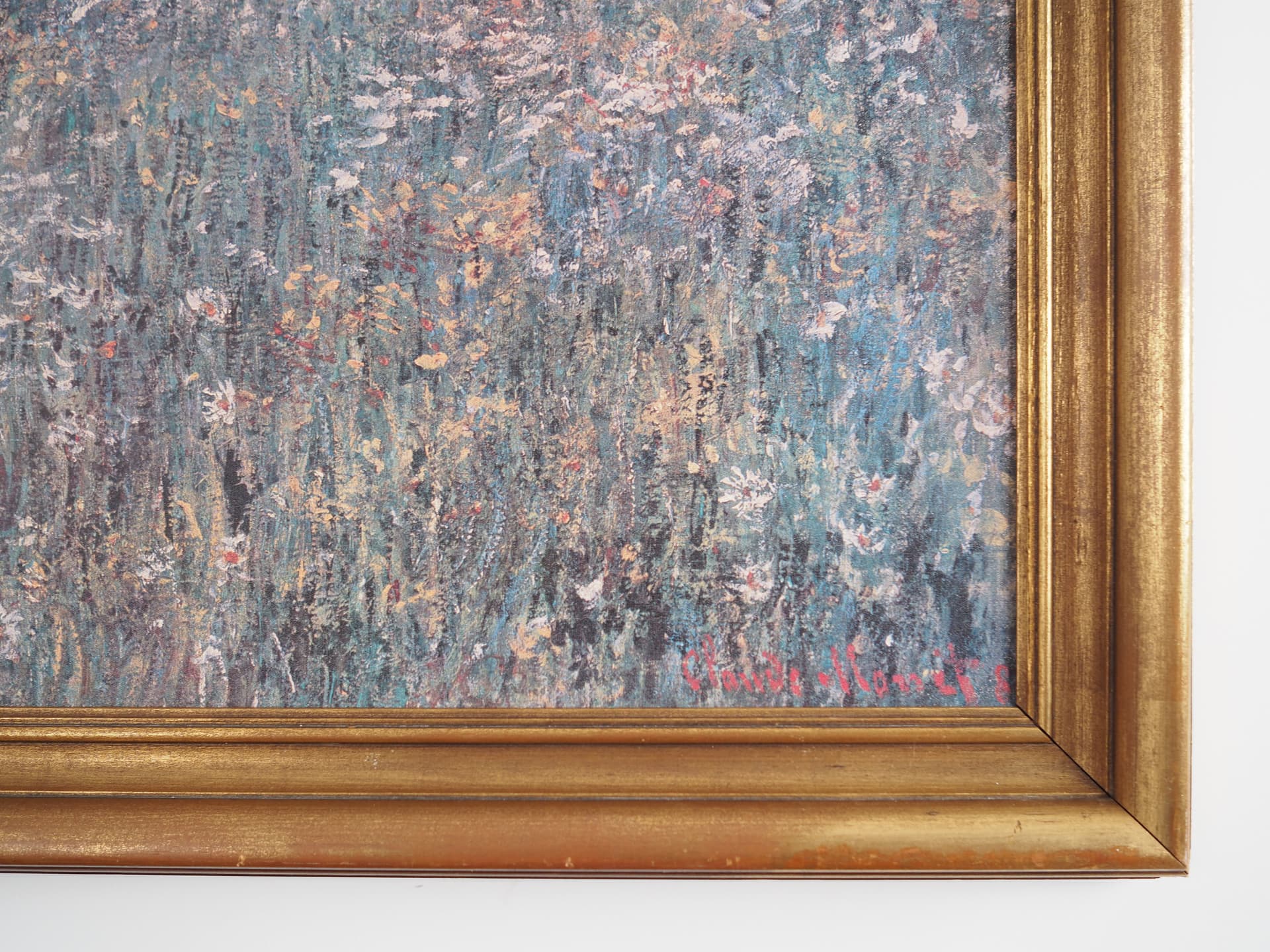 Obraz Niebieska łąka, druk na płótnie, rama drewno, Polska, XXI w. - 66273