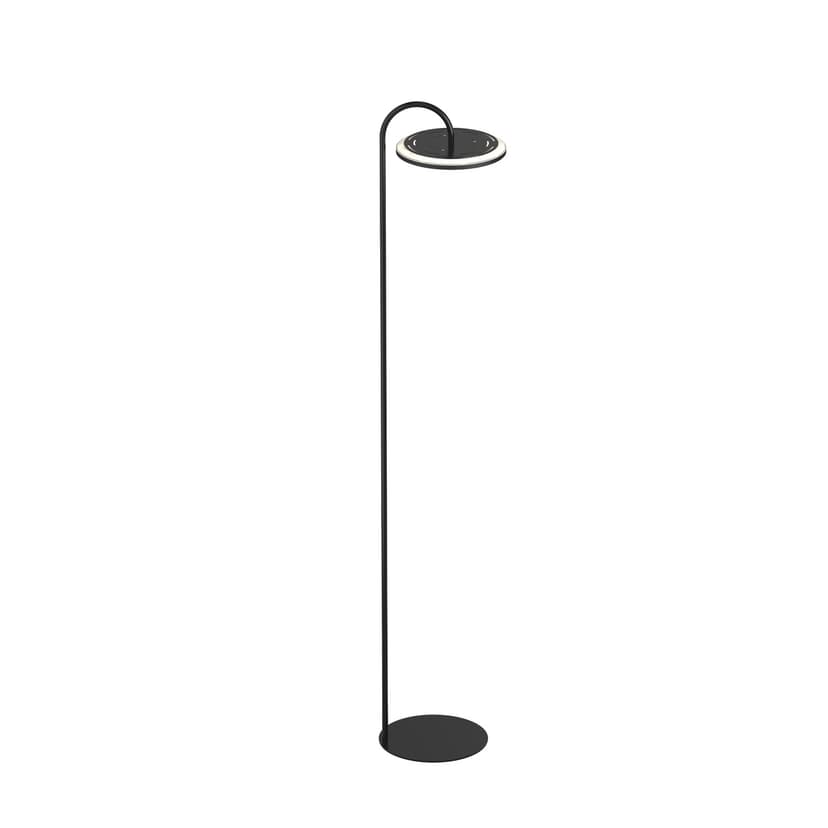 Floor lamp Matrix Tech black, steel, TAR