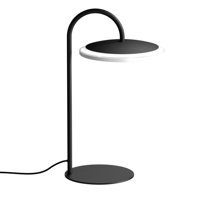 Lampa stołowa Matrix Bel czarna, stal, TAR - WYMIARY