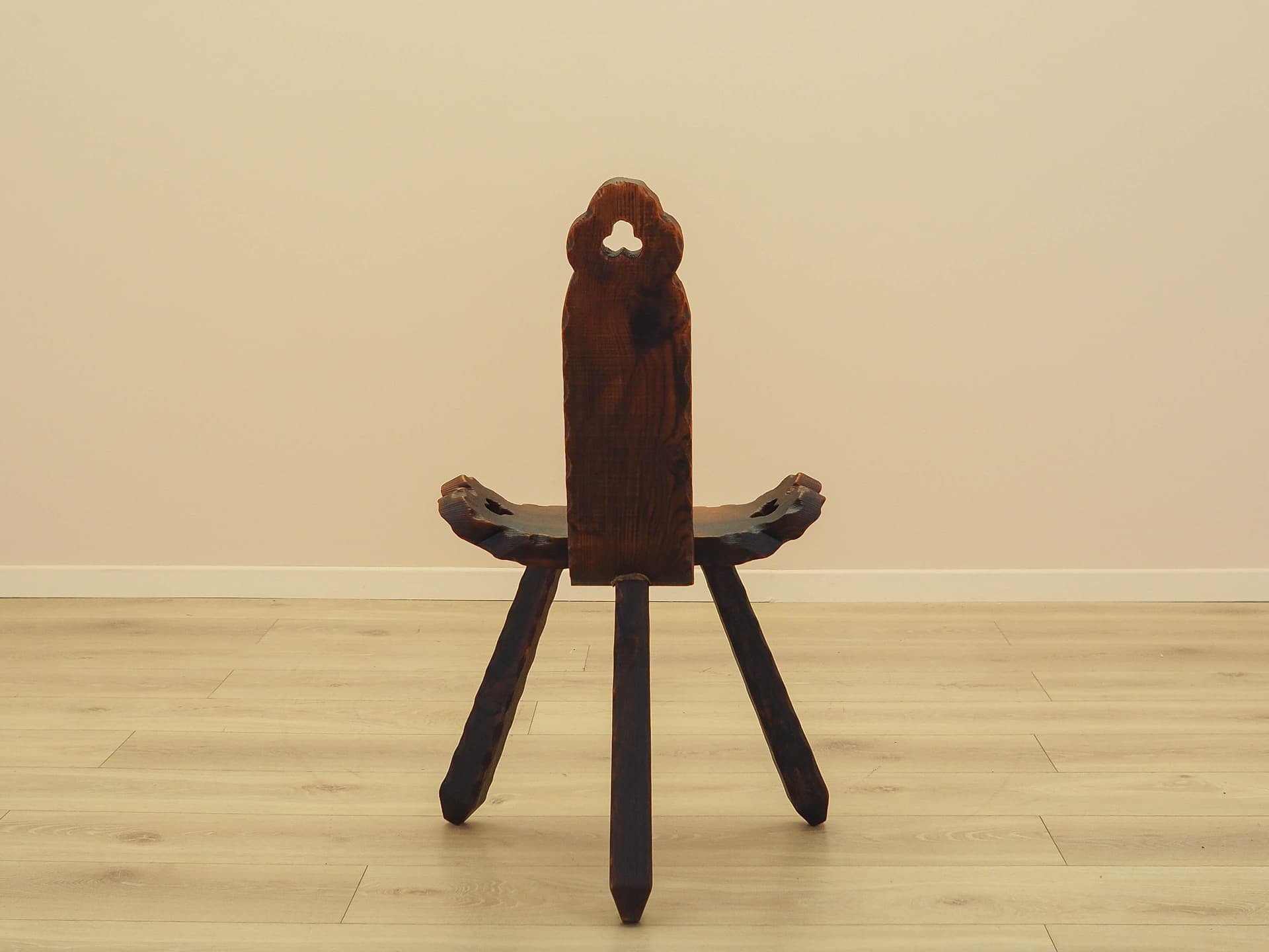 Chair, brown pine, Spain, 1950s - 344690
