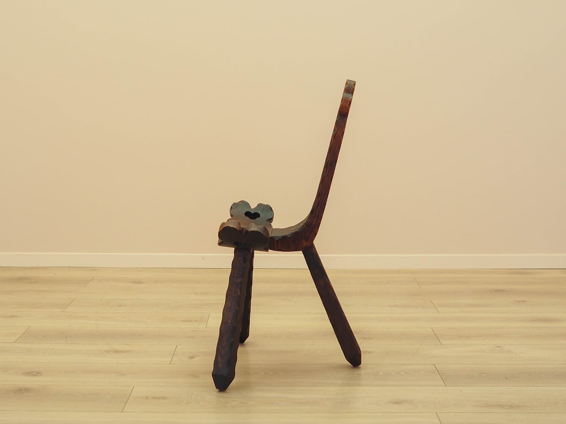 Chair, brown pine, Spain, 1950s - 344688