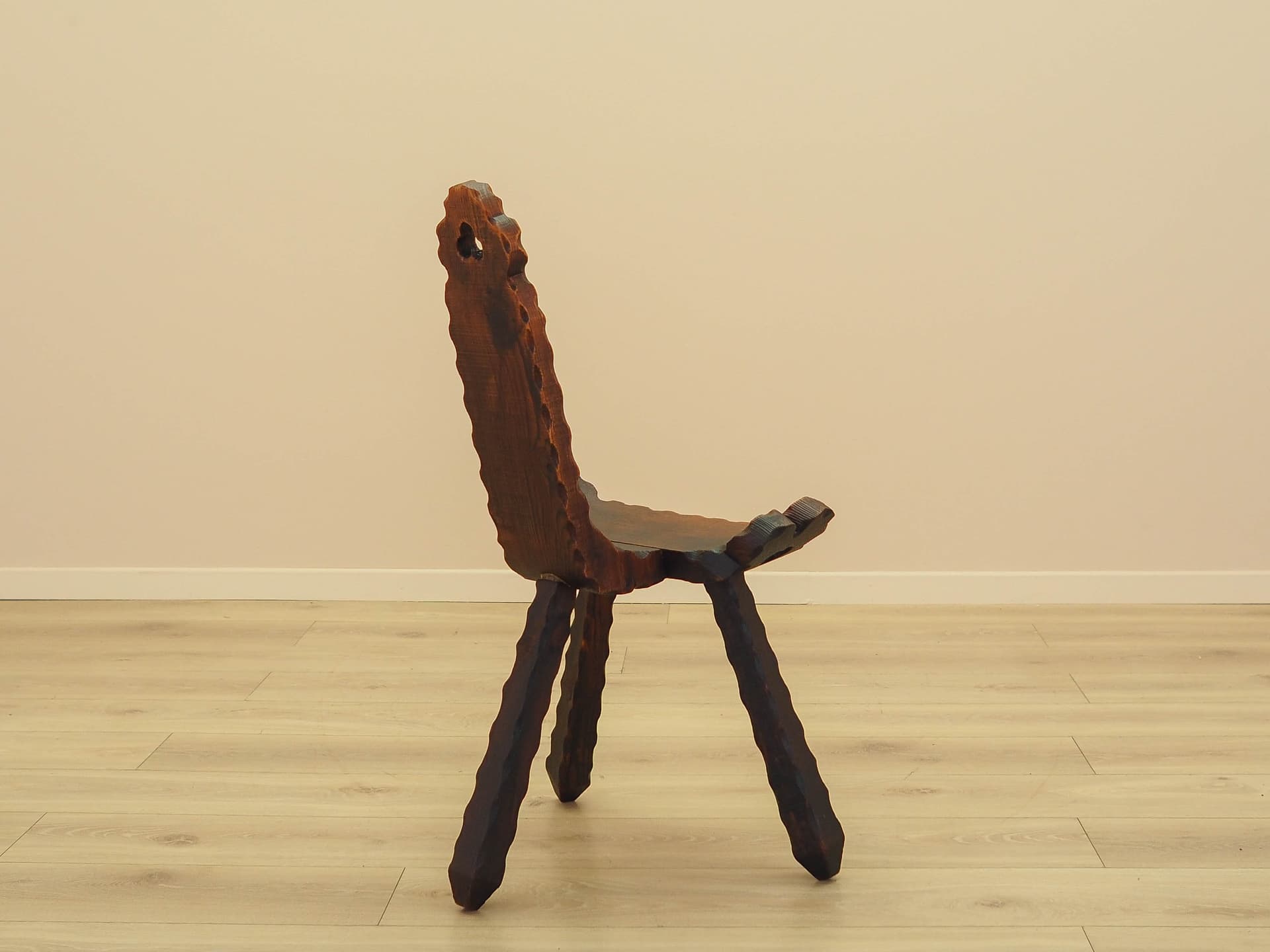 Chair, brown pine, Spain, 1950s - 344691