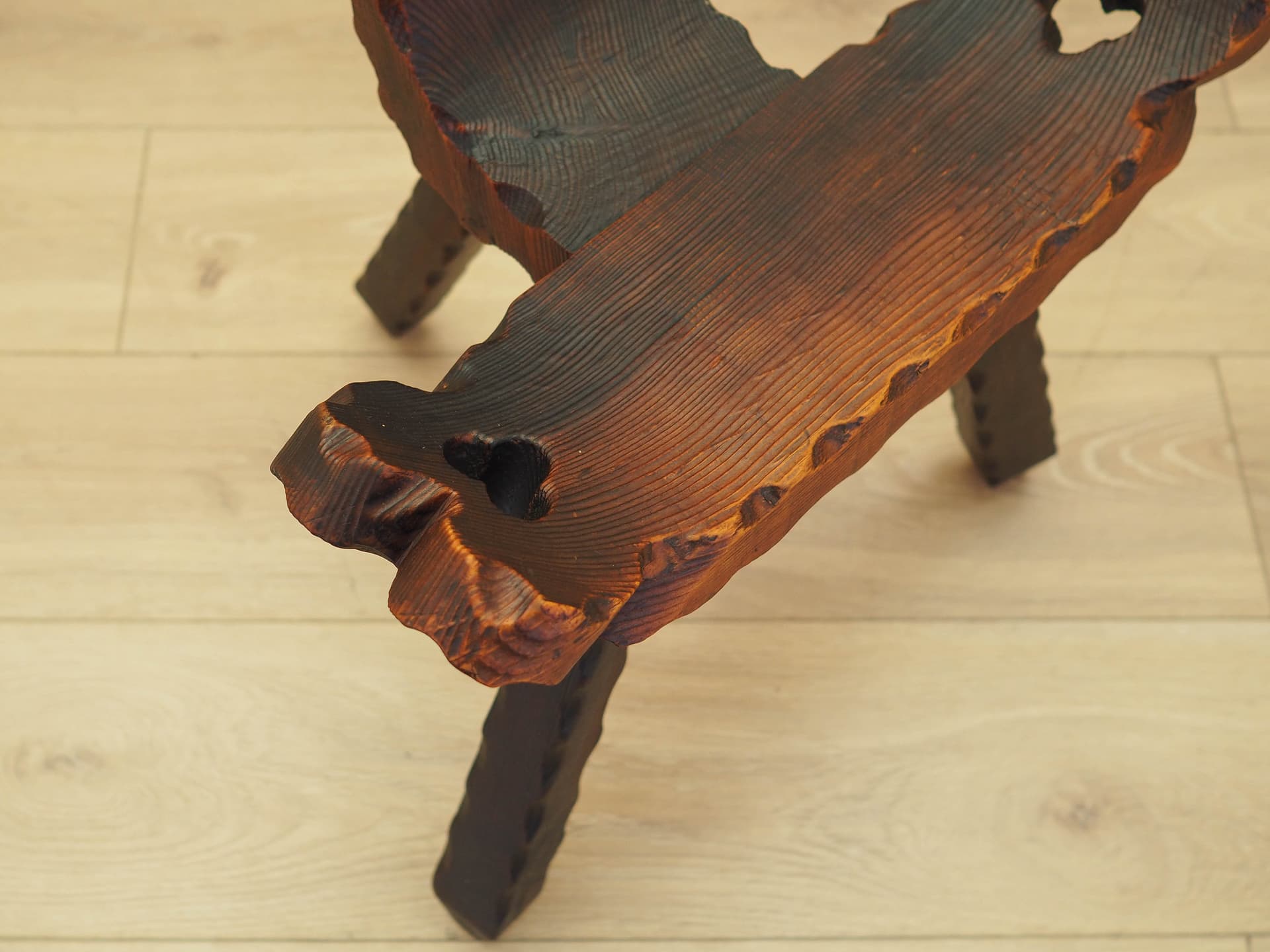 Chair, brown pine, Spain, 1950s - 344692