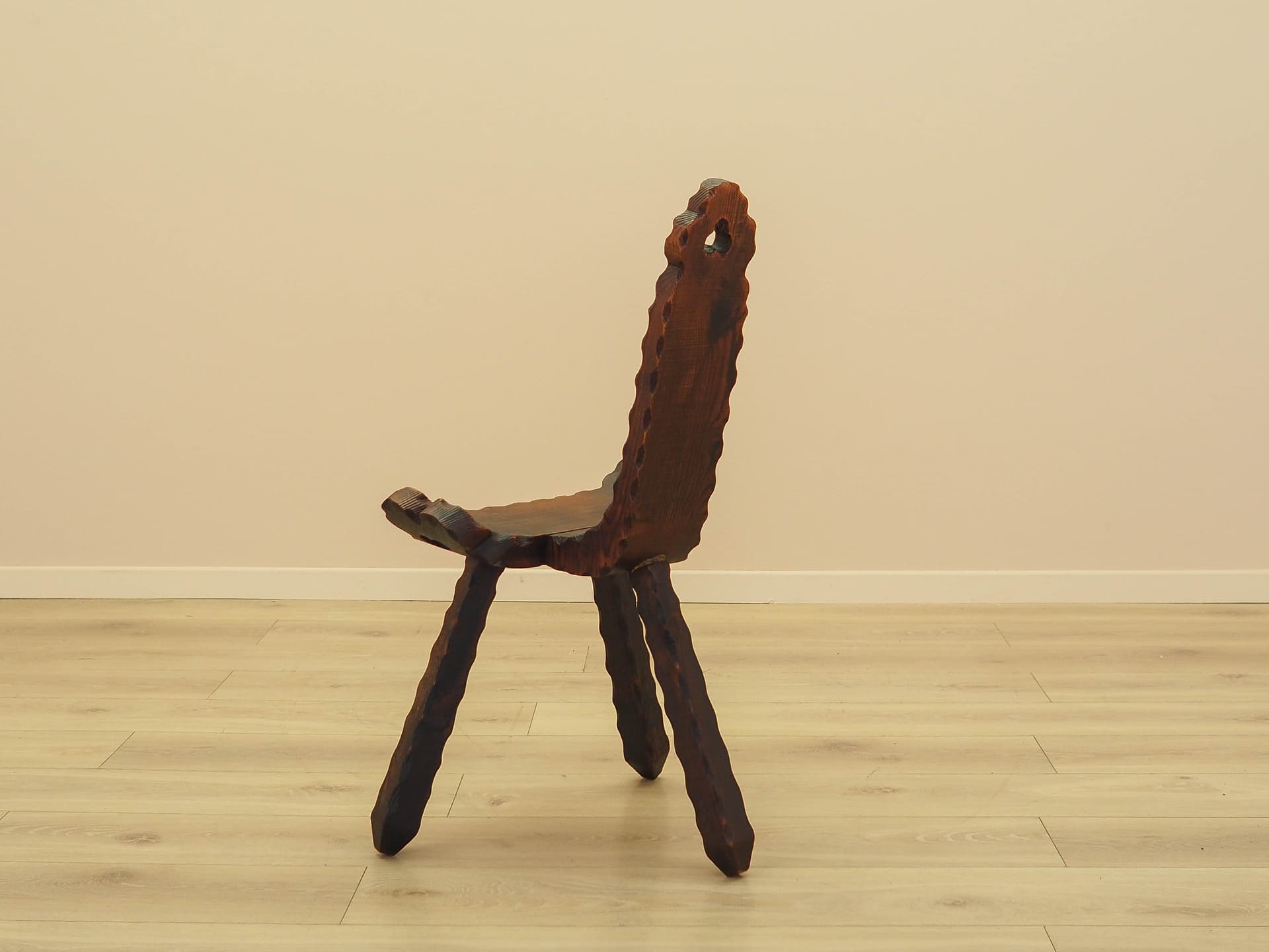 Chair, brown pine, Spain, 1950s - 344689