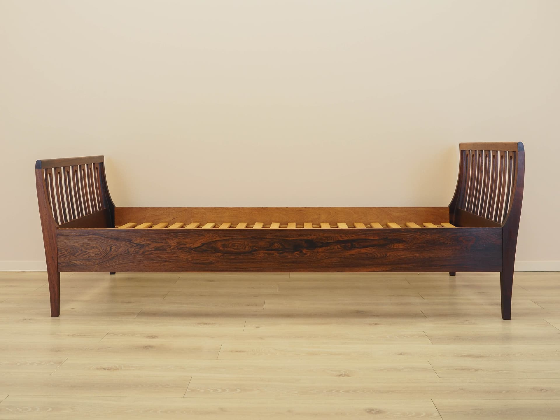 Bed, brown rosewood, Illums Bolighus, Denmark, 1970s. - 344703