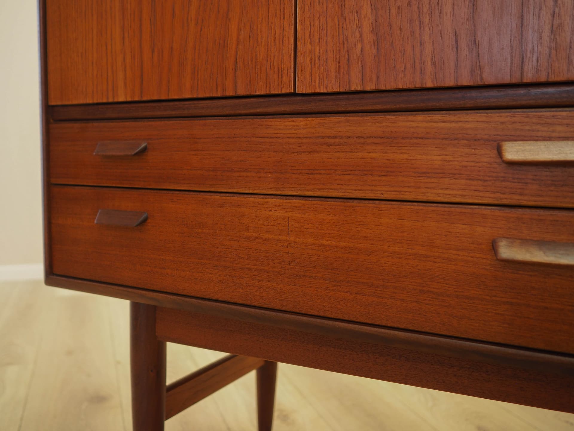 Highboard, teak, Denmark, 1960s. - 344734