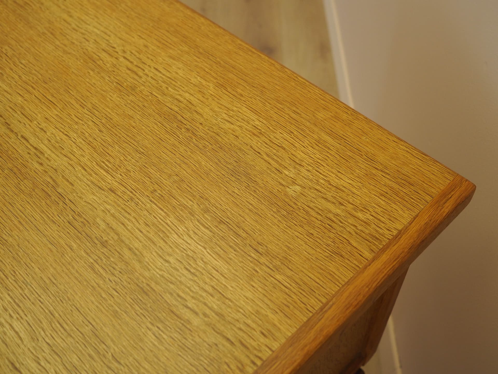 Desk, brown oak, by H. Kjærnulf, Denmark, 1960s. - 344755