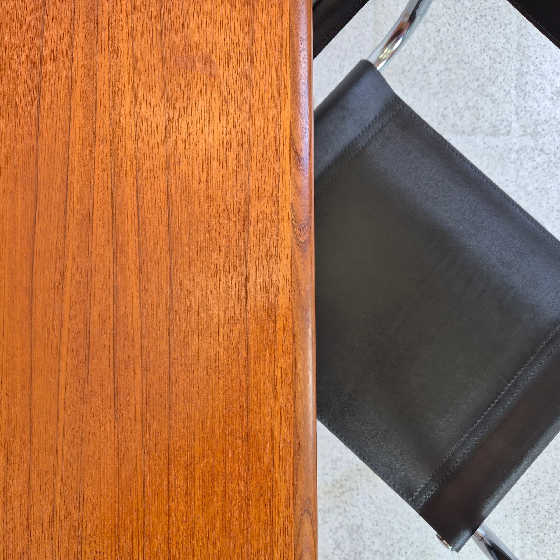 Secretary desk, brown teak, Bröderna Gustafssons, Sweden, 1960s. - 344876