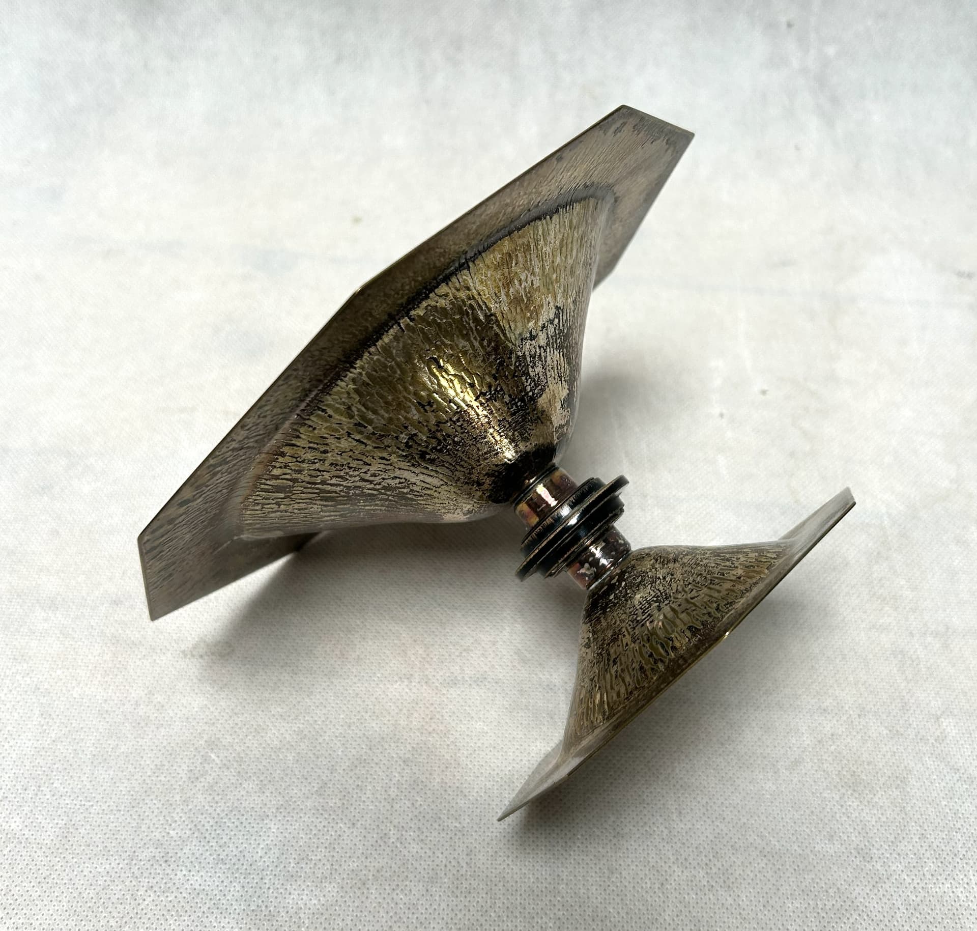 Bowl Art Deco, gold, brass, Kayser, Germany - 344897