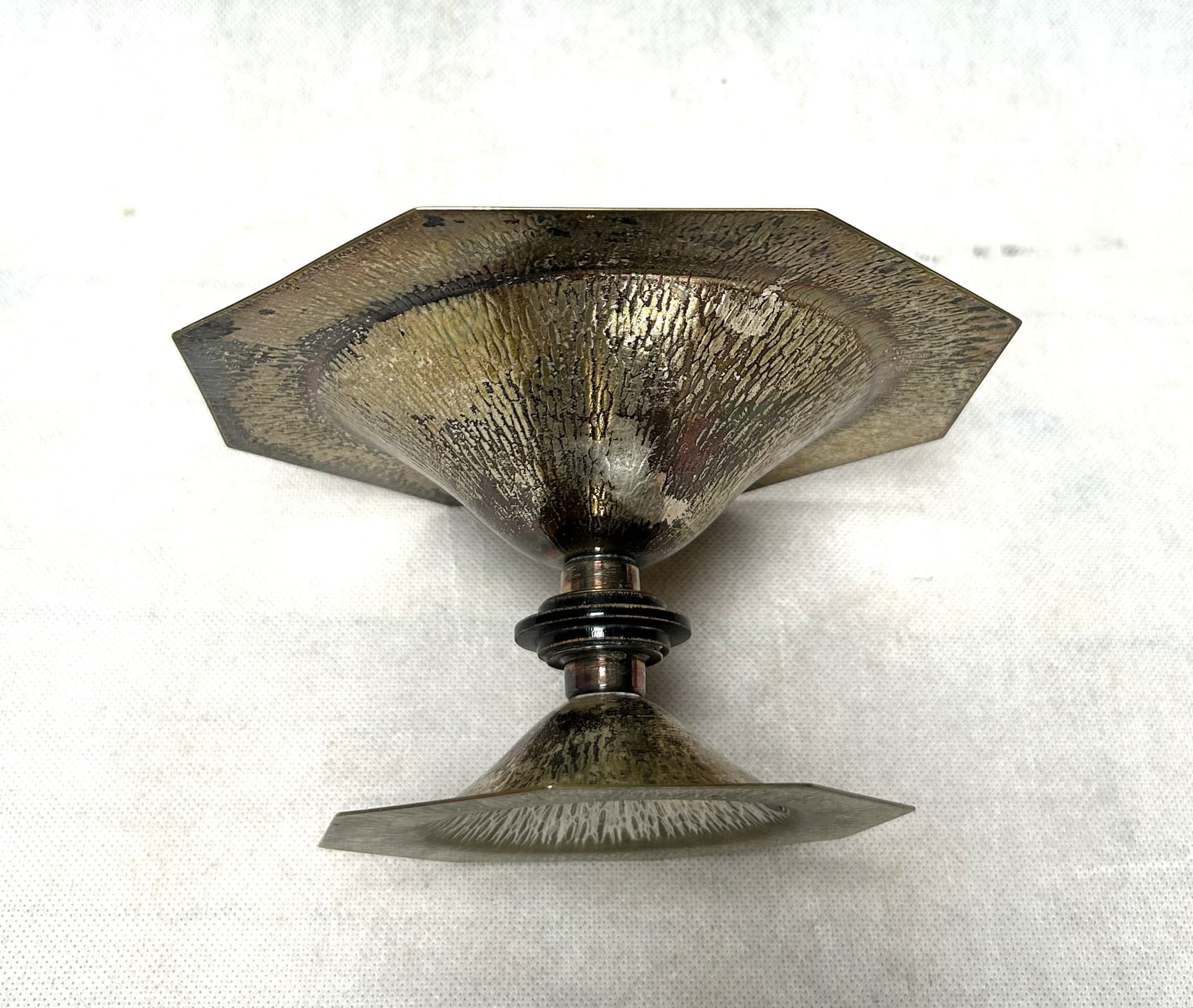 Bowl Art Deco, gold, brass, Kayser, Germany - 344898