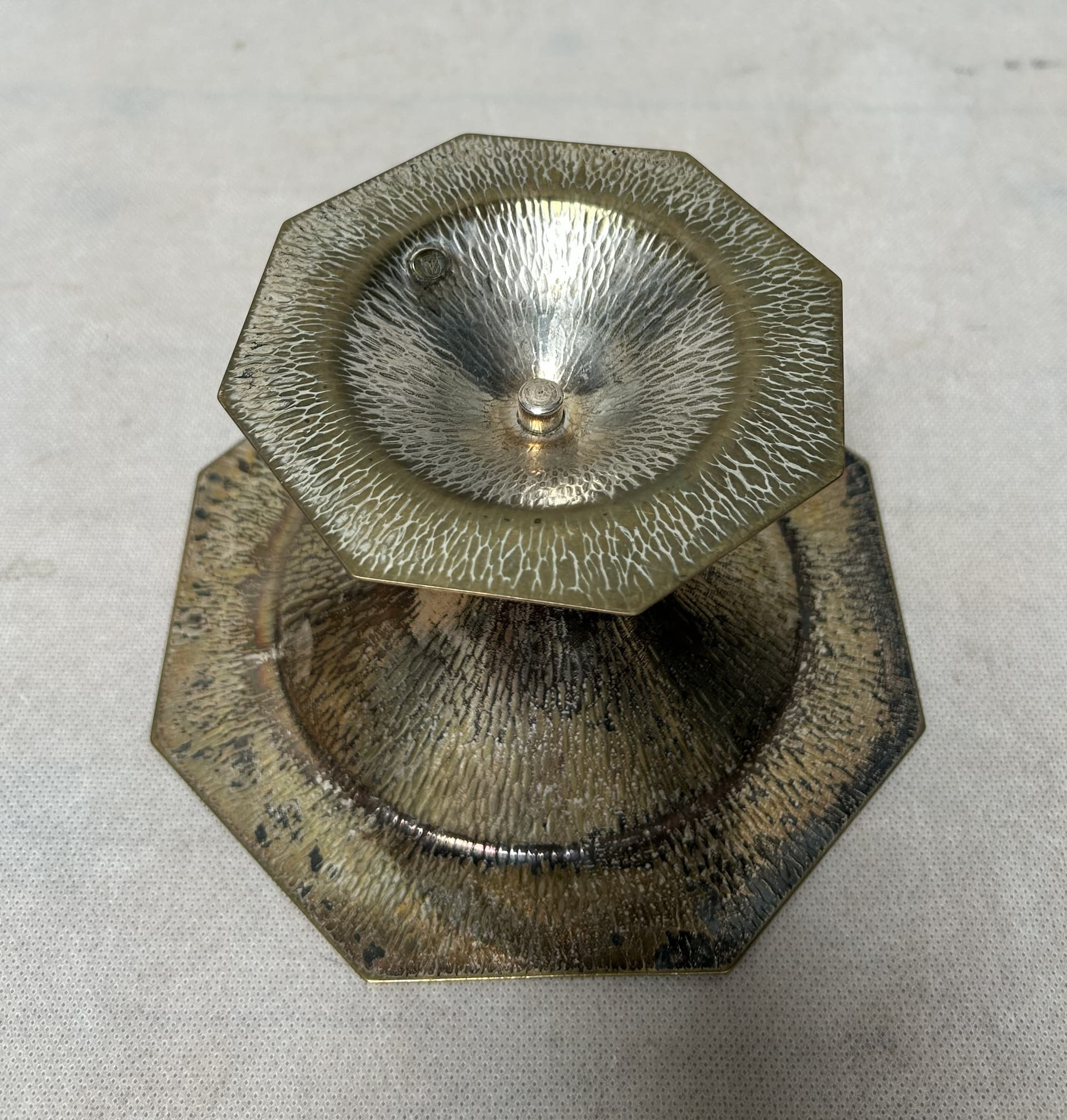 Bowl Art Deco, gold, brass, Kayser, Germany - 344901