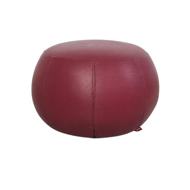 Pouf Pix, burgundy, synthetic fabric, by I. Iwasaki, Arper, Italy, 21st c. - DIMENSION