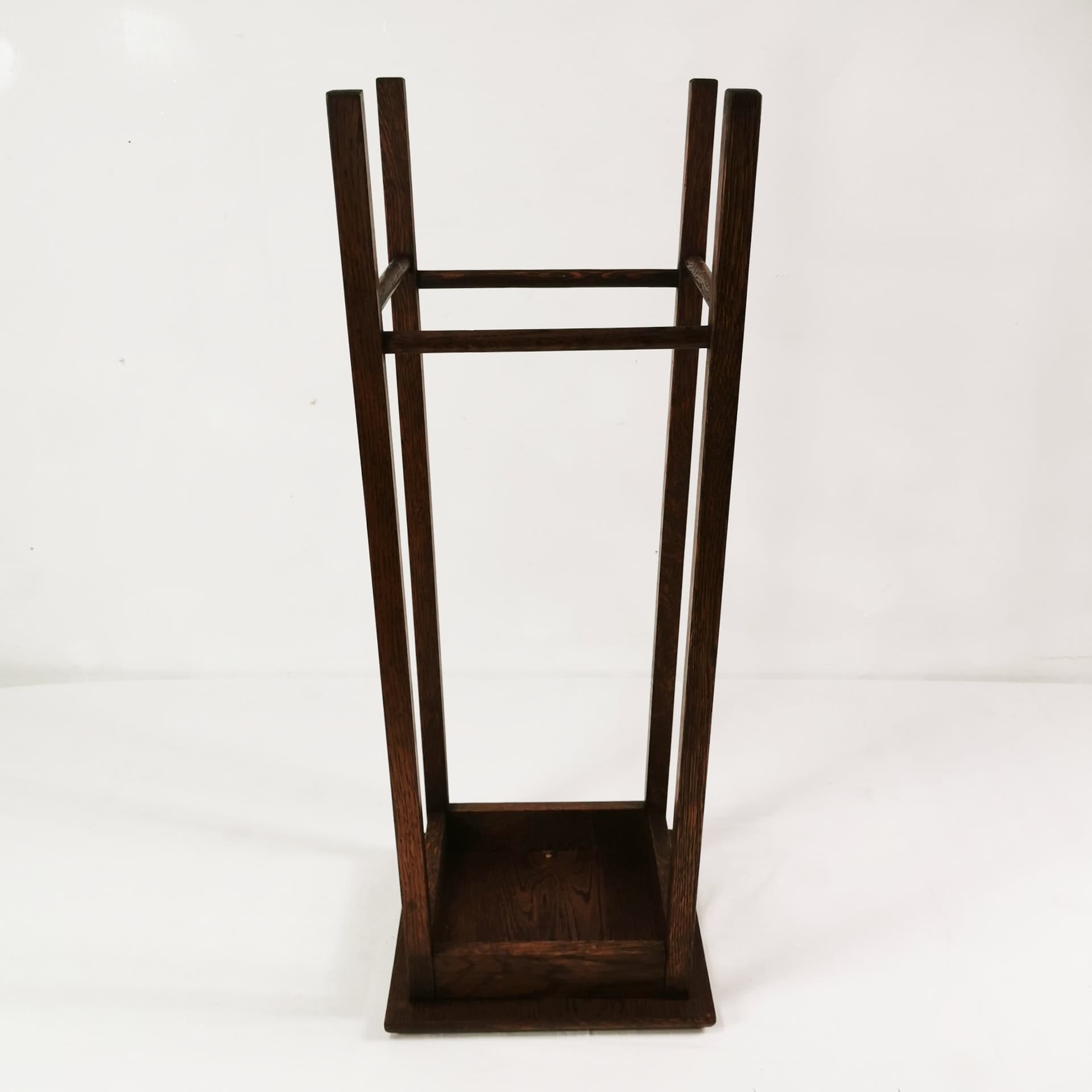 Plant Stand Art Deco, brown oak, Denmark, 1930s. - 345099