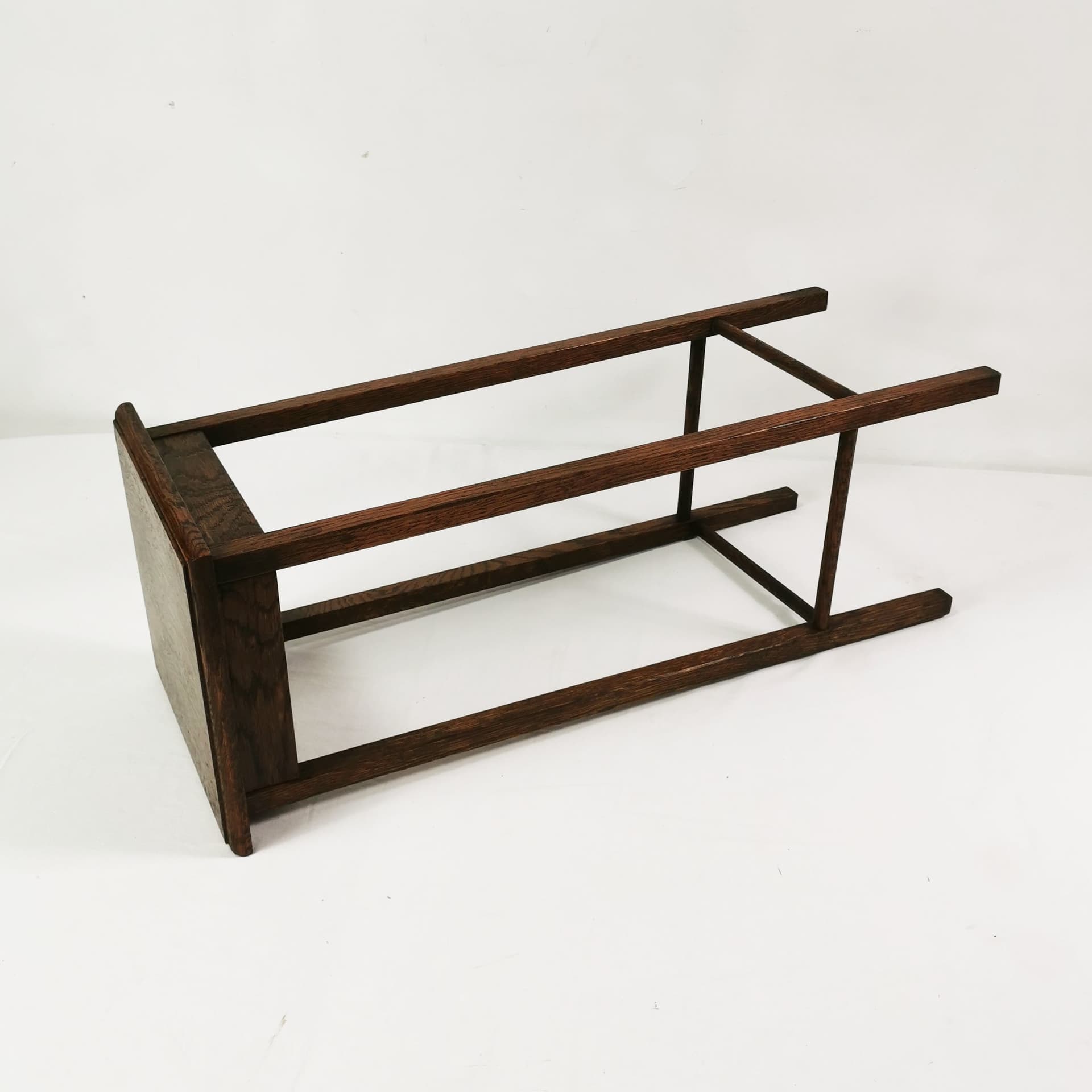 Plant Stand Art Deco, brown oak, Denmark, 1930s. - 345094