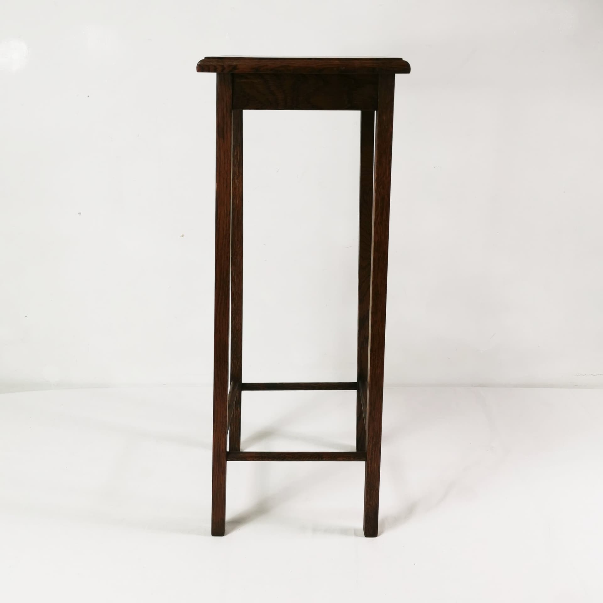 Plant Stand Art Deco, brown oak, Denmark, 1930s. - 345092
