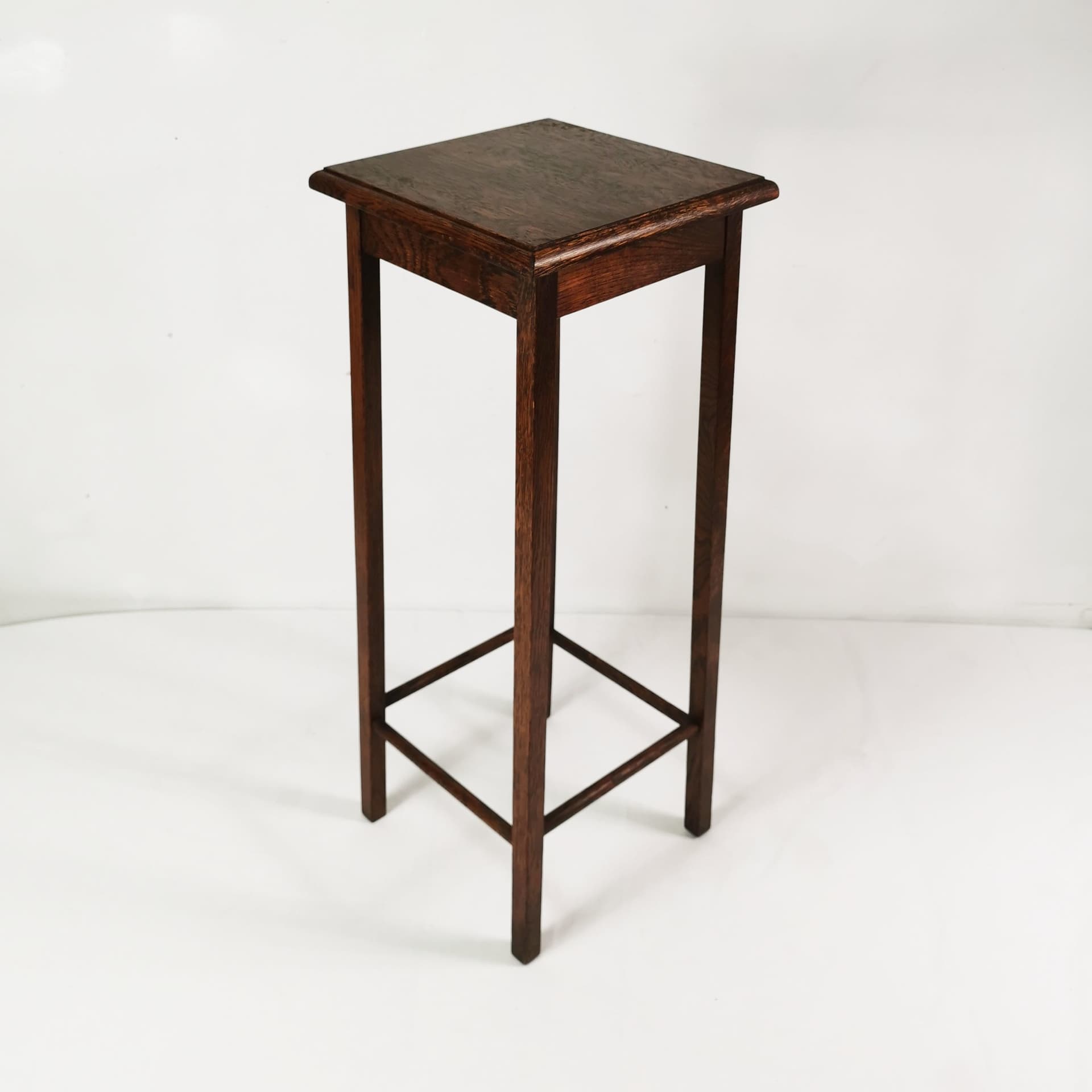 Plant Stand Art Deco, brown oak, Denmark, 1930s. - 345098