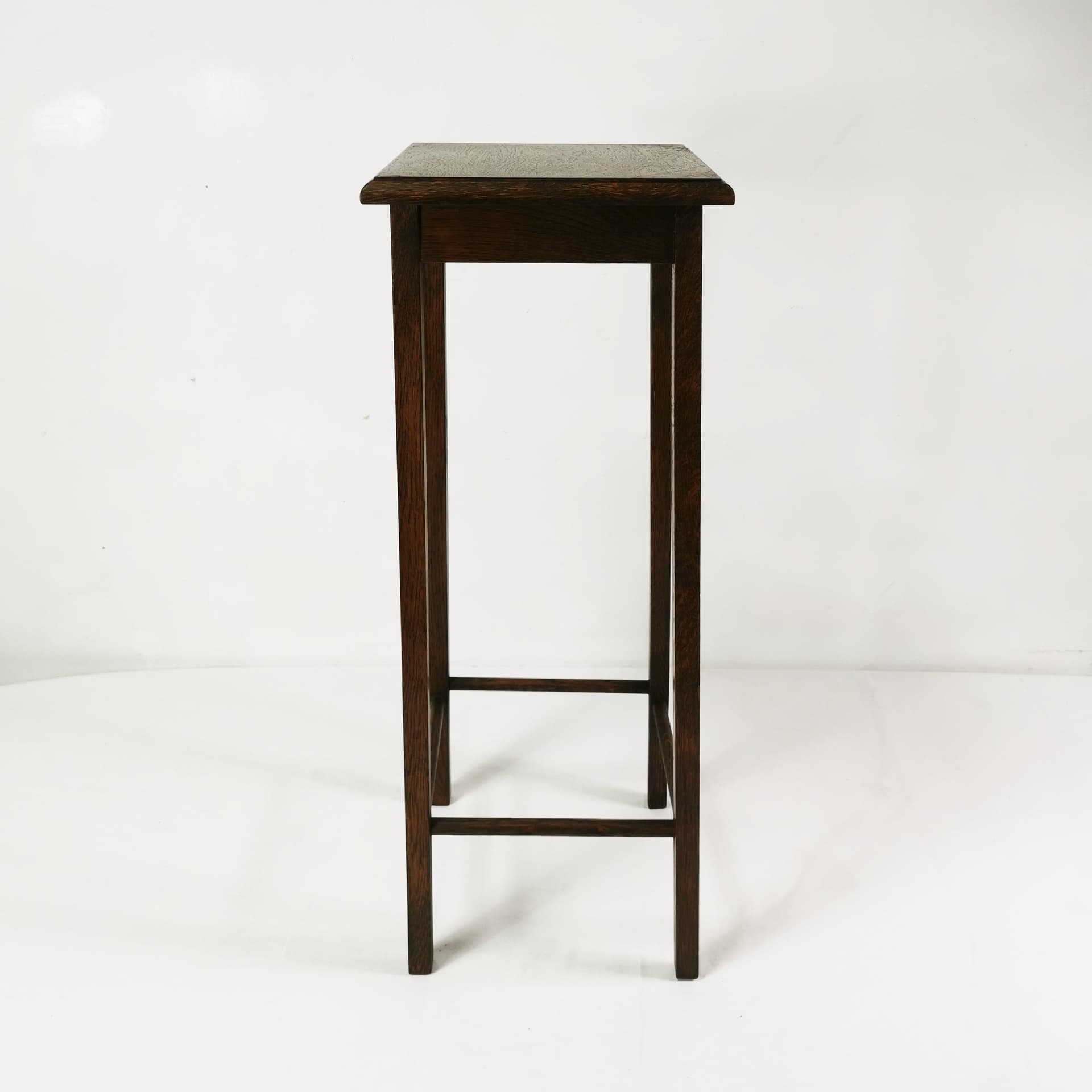 Plant Stand Art Deco, brown oak, Denmark, 1930s. - 345097