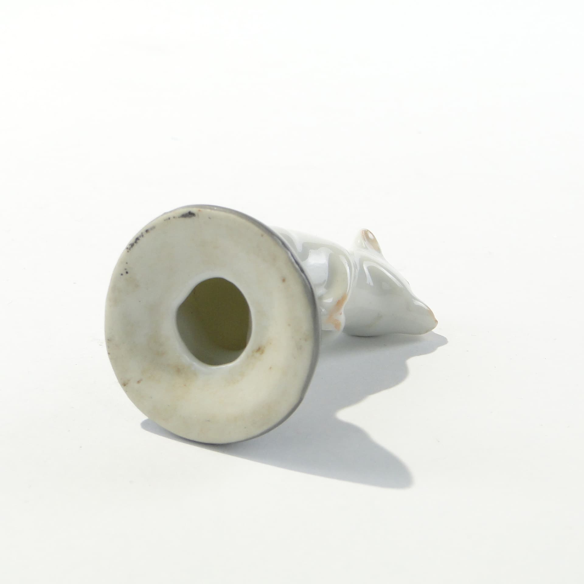 Mouse figurine, white porcelain, 1920s - 345157