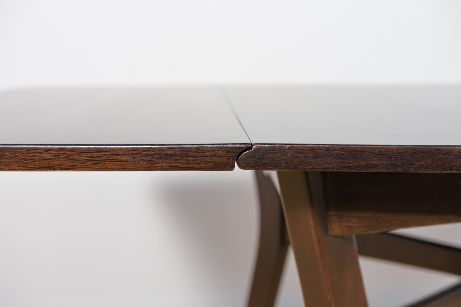 Extendable Table Butterfly, brown teak, brown beech, G-Plan, United Kingdom, 1950s - 345245